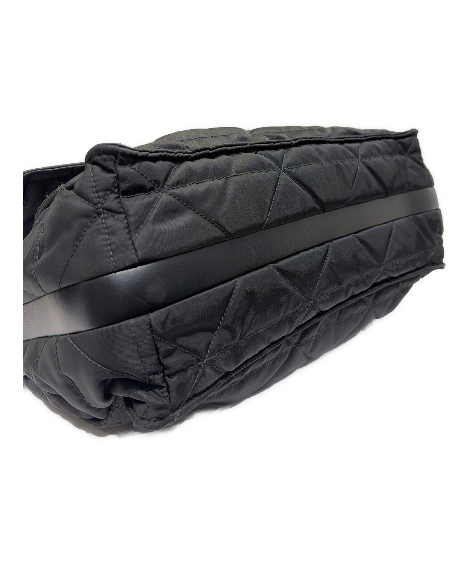 中古・古着通販】PRADA (プラダ) メッセンジャーバッグ ブラック