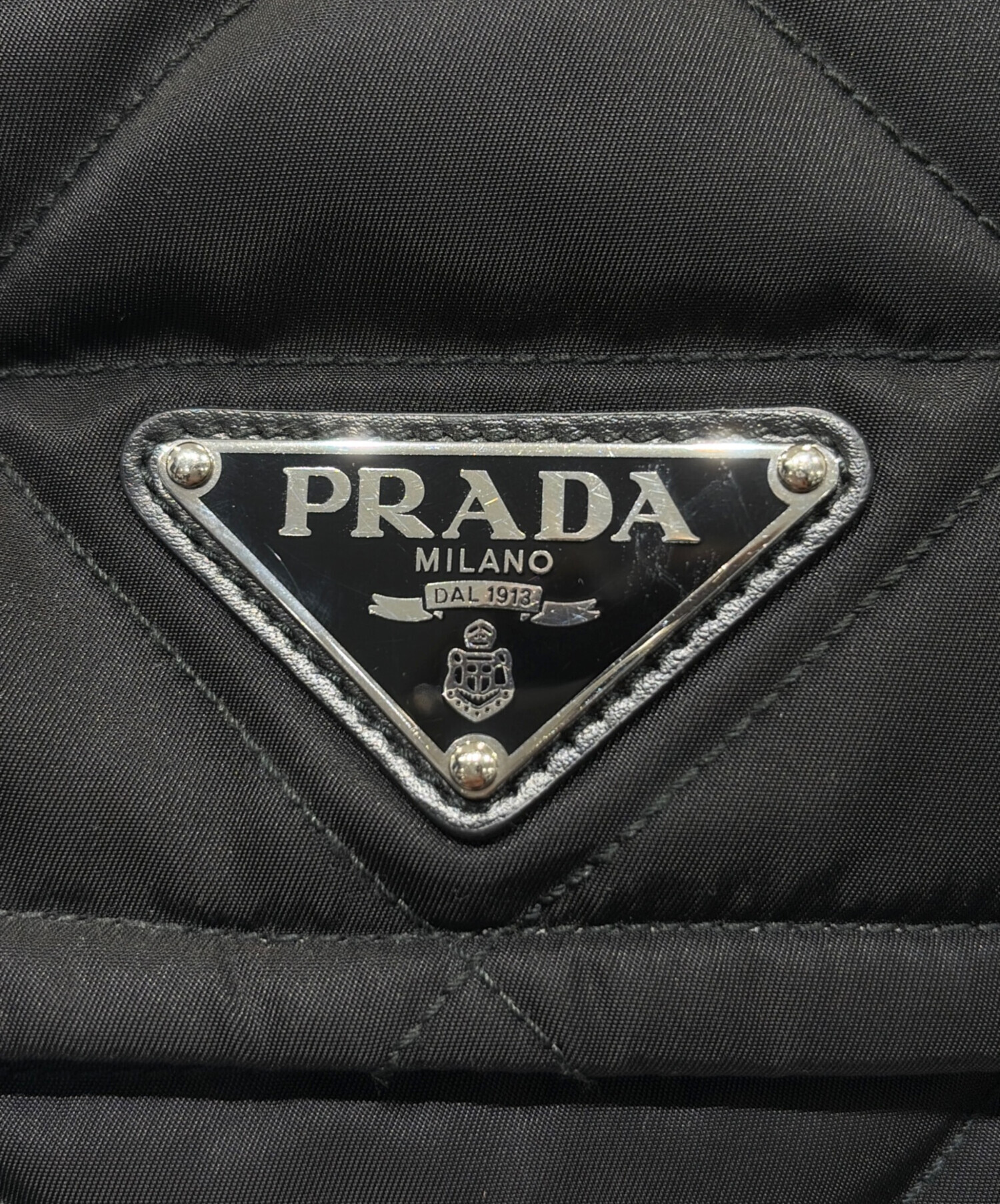 中古・古着通販】PRADA (プラダ) メッセンジャーバッグ ブラック