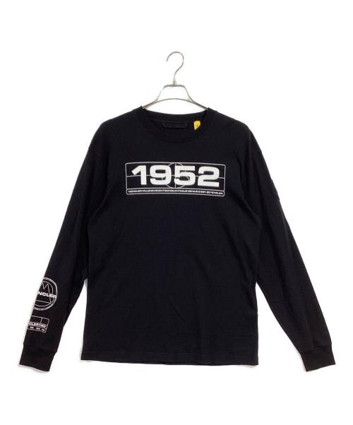 中古・古着通販】MONCLER (モンクレール) 長袖Tシャツ ブラック サイズ