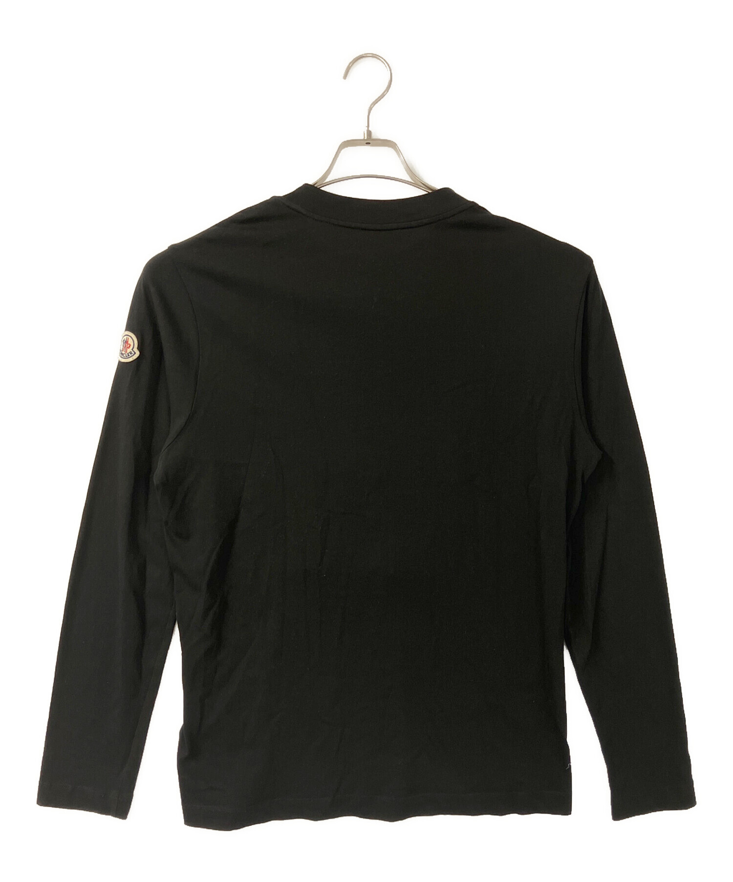 Moncler 黒 長袖カットソー 中古・古着通販】MONCLER (モンクレール) ロングスリーブカットソー
