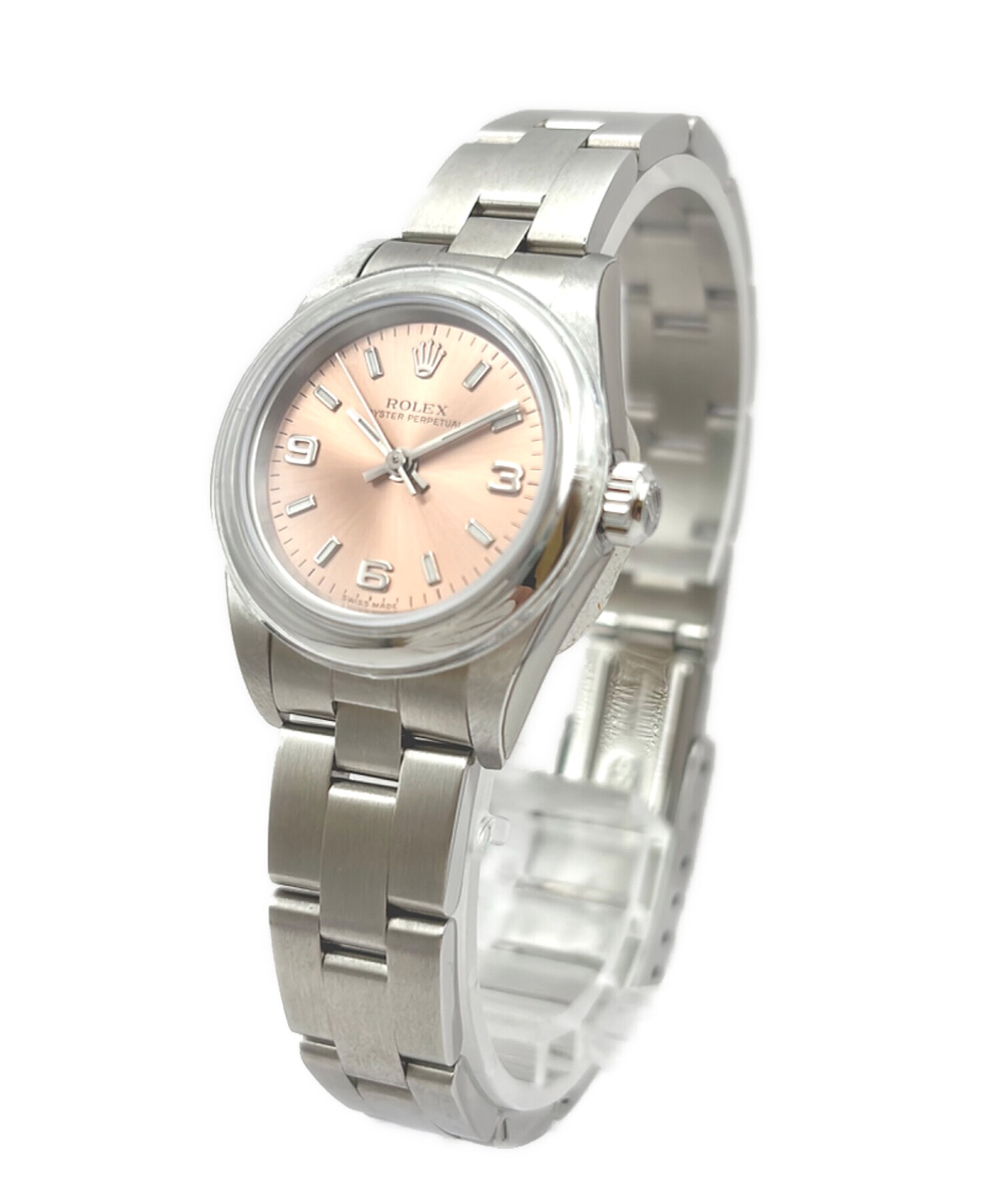 ROLEX ロレックス/2002年頃製造/オイスターパーペチュアル・レディース・ピンク/Y番/76080/Y80**********/Aランク/63【中古】 楽天市場】ROLEX ロレックス 76080 Y番 2002年頃 オイスター