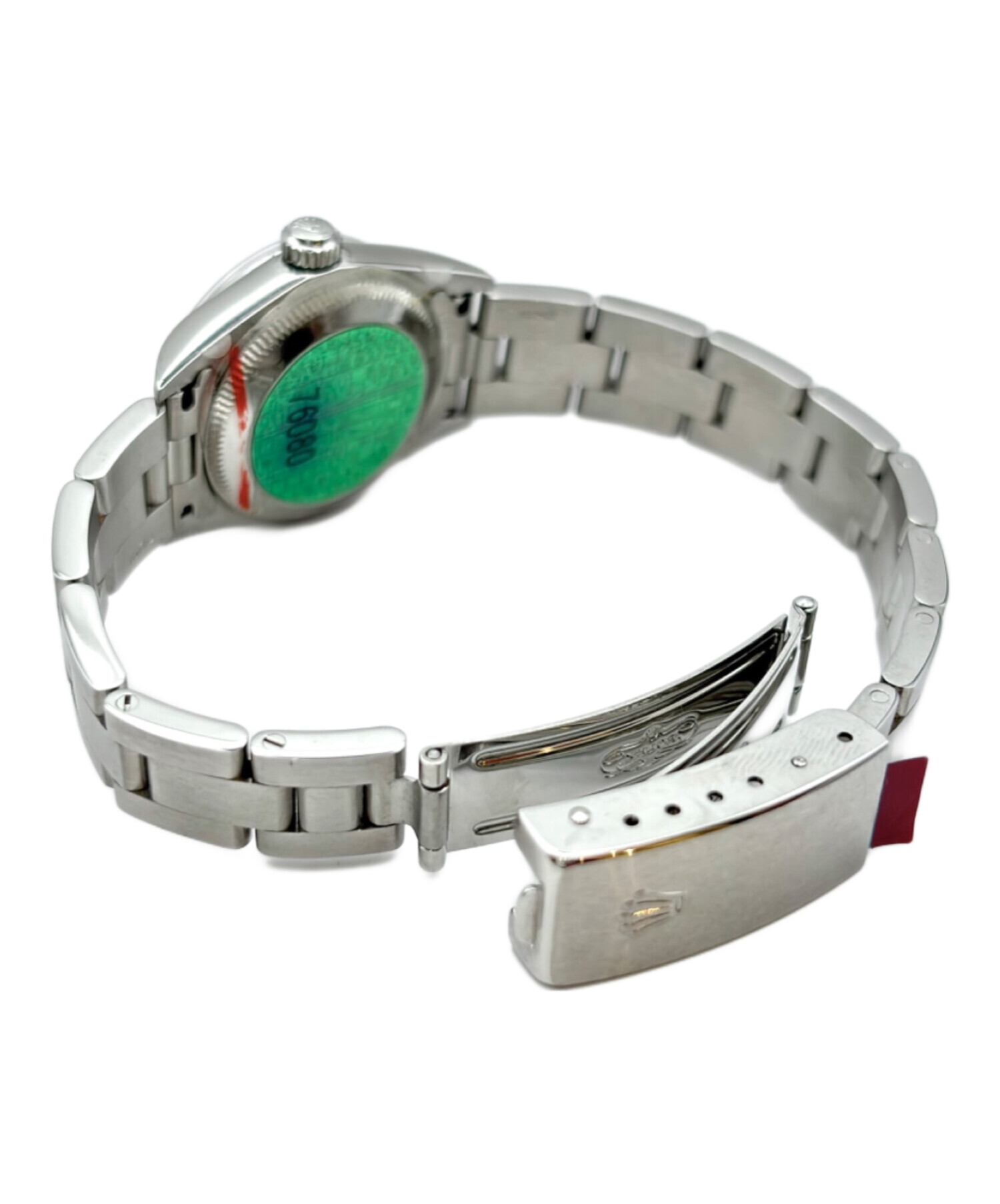 中古 ロレックス ROLEX 76080 D番(2005年頃製造) ピンク レディース 腕時計 76080 ピンク ROLEX（ロレックス）オイスターパーペチュアル 中古