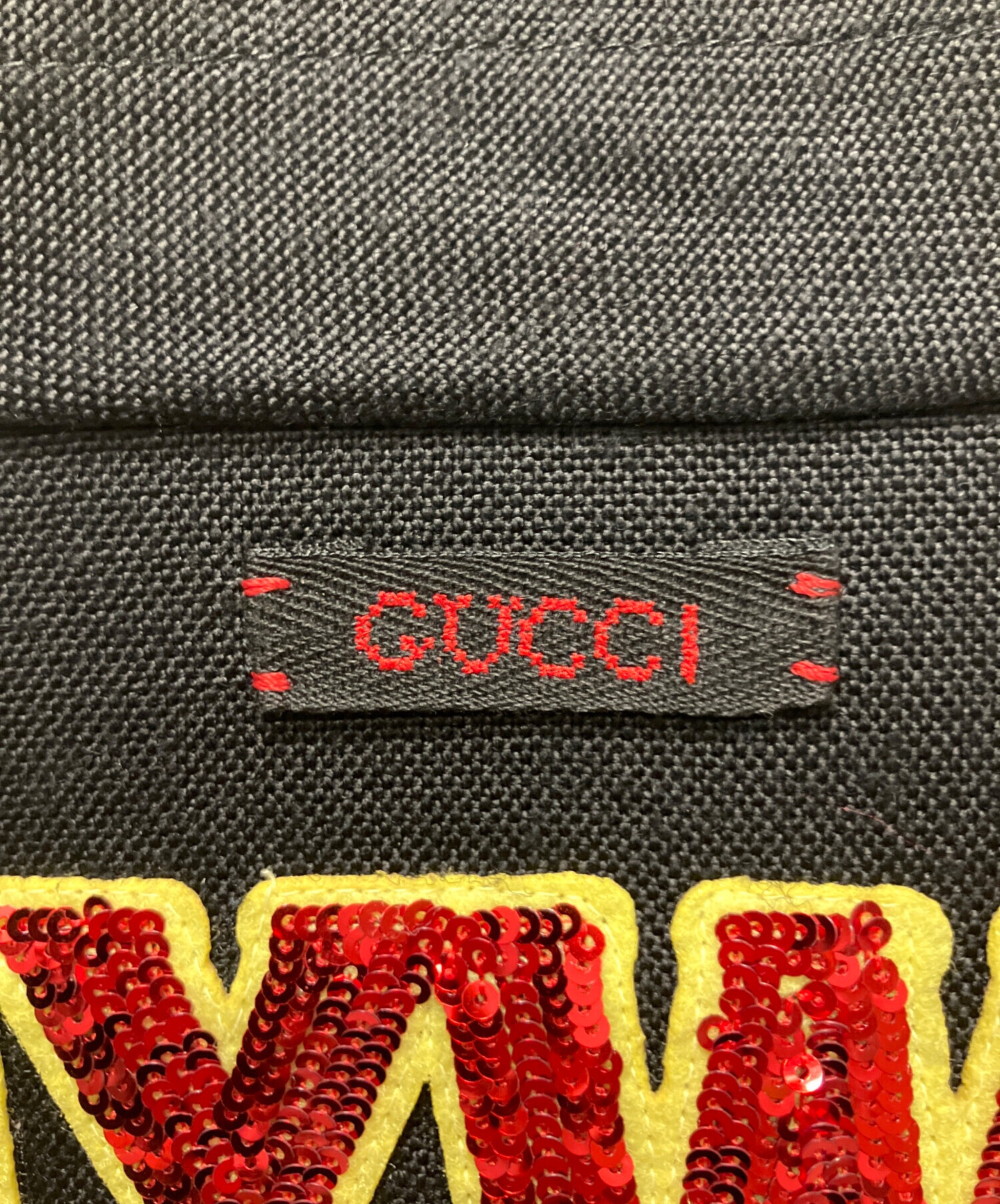 GUCCI グッチ レディース ブルゾン ジャケット サイズ40 Mサイズ 黒 中古・古着通販】GUCCI (グッチ) ZAJUAジャケット ブラック サイズ:40