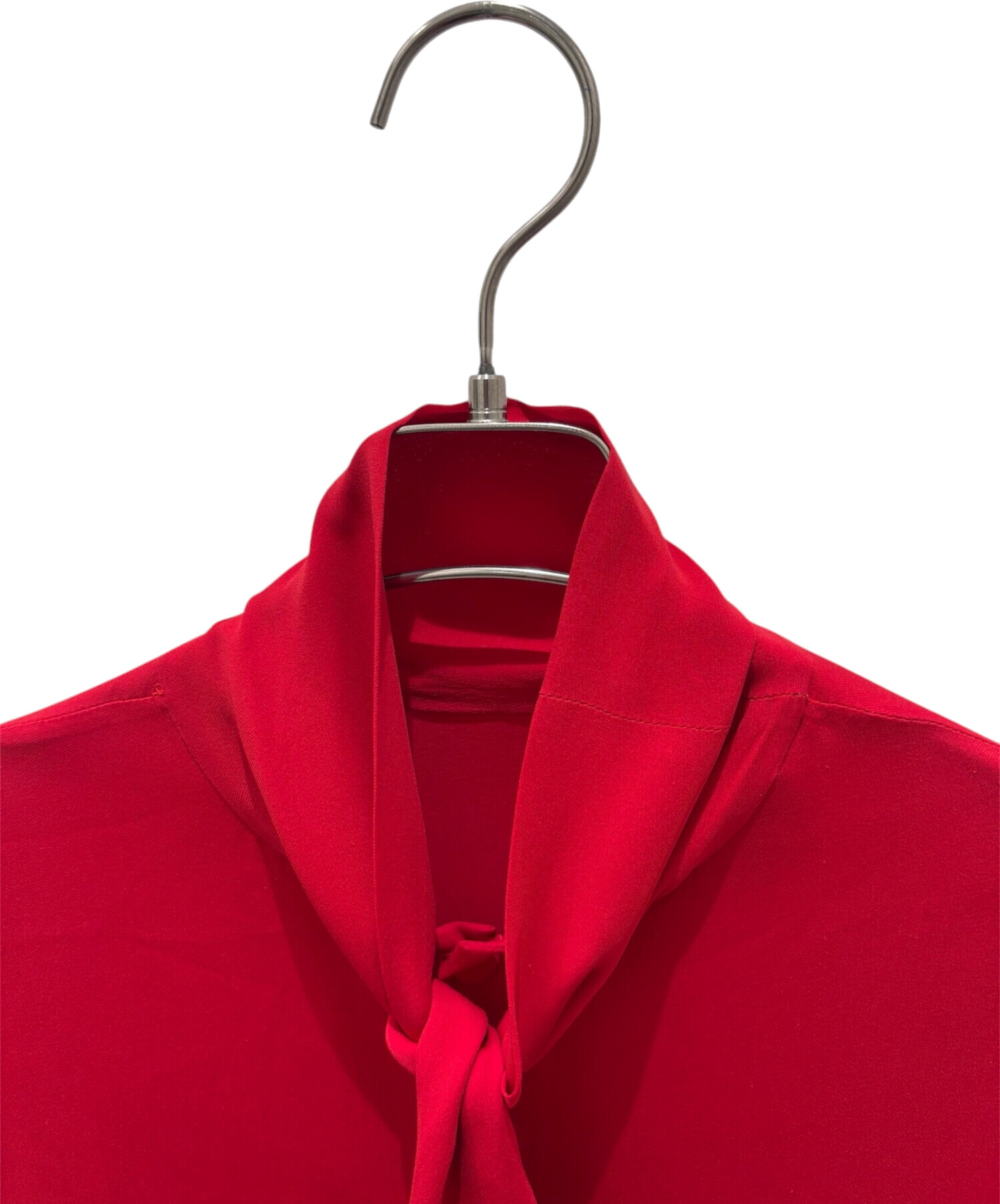 中古・古着通販】GUCCI (グッチ) シルクシャツ レッド サイズ:44