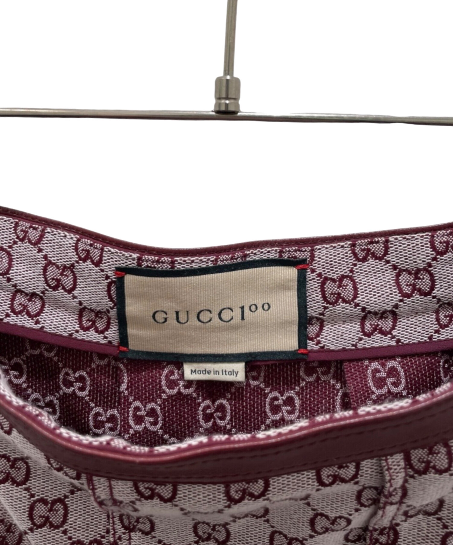 中古・古着通販】GUCCI (グッチ) GG柄ロングスカート パープル サイズ