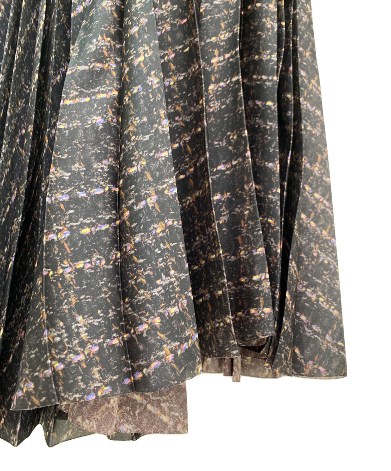 中古・古着通販】sacai (サカイ) プリーツスカート ブラック サイズ:2 中古・古着通販】sacai (サカイ) プリーツスカート ブラック サイズ:2