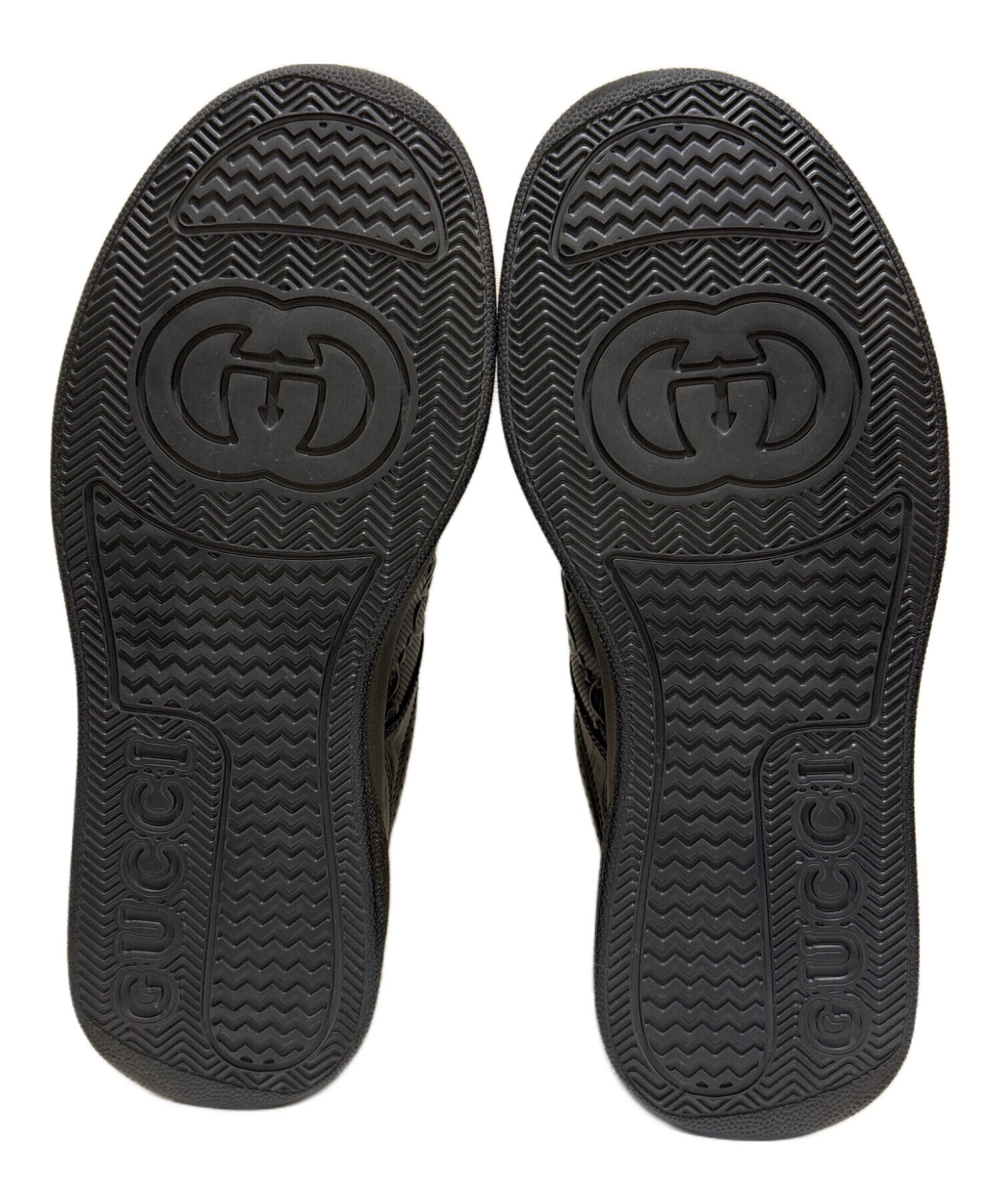 中古・古着通販】GUCCI (グッチ) GGエンボスローカットスニーカー