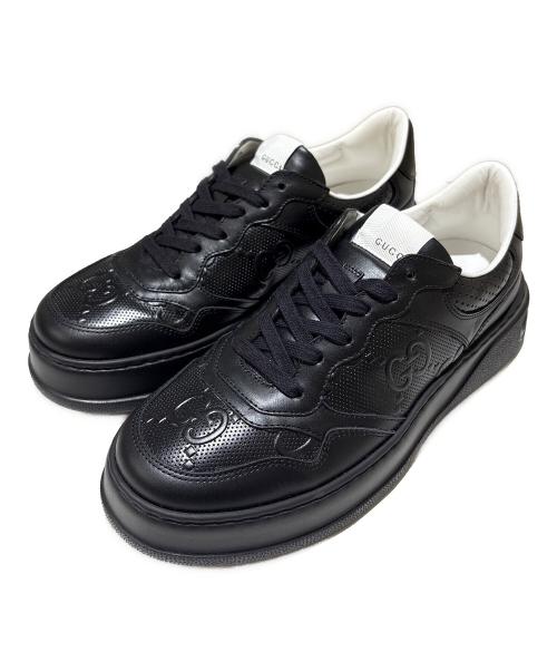 中古・古着通販】GUCCI (グッチ) GGエンボスローカットスニーカー