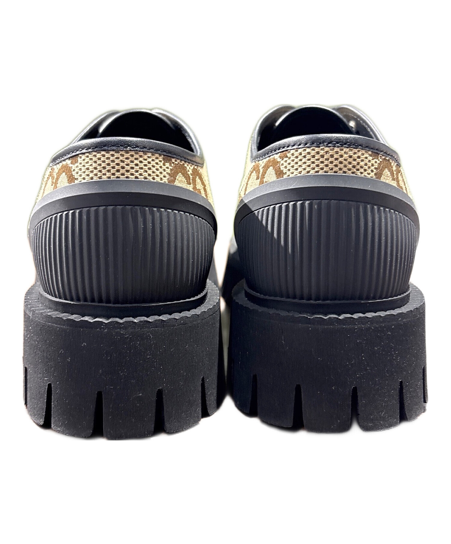 中古・古着通販】GUCCI (グッチ) マキシGGチャンキーソールシューズ