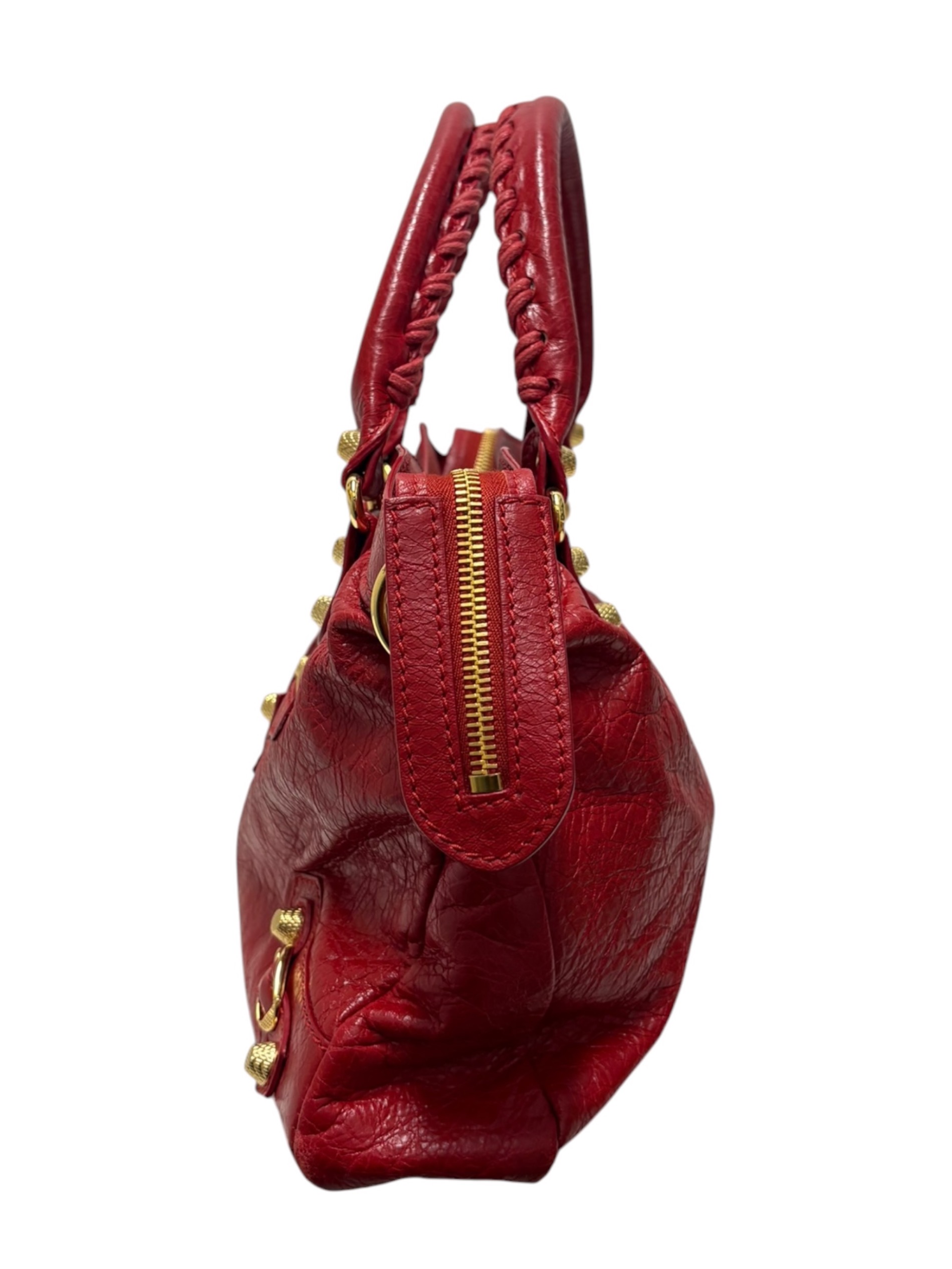 BALENCIAGA バレンシアガ ザ・ジャイアントタウン 2wayバッグ ショルダーバッグ ピンクベージュ レザー 285434 バレンシアガザ・ジャイアント タウン 2WAYバッグ ライトブラウン