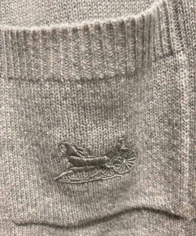中古・古着通販】CELINE (セリーヌ) カシミヤニットパンツ グレー