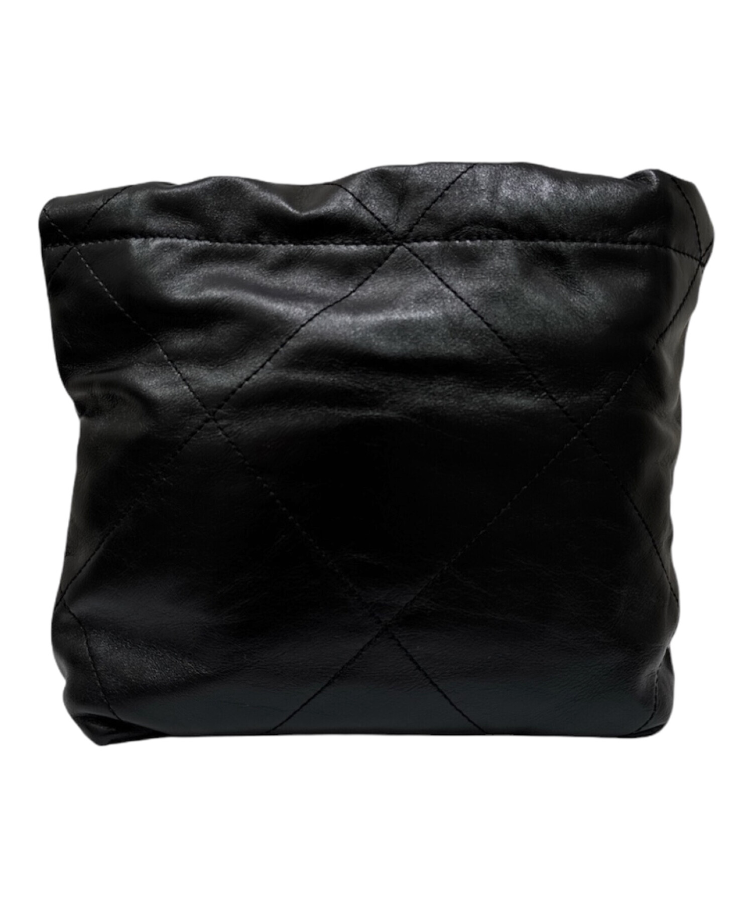 chanel 数回使用済み 中古・古着通販】CHANEL (シャネル) シャネル22 ミニ ブラック サイズ