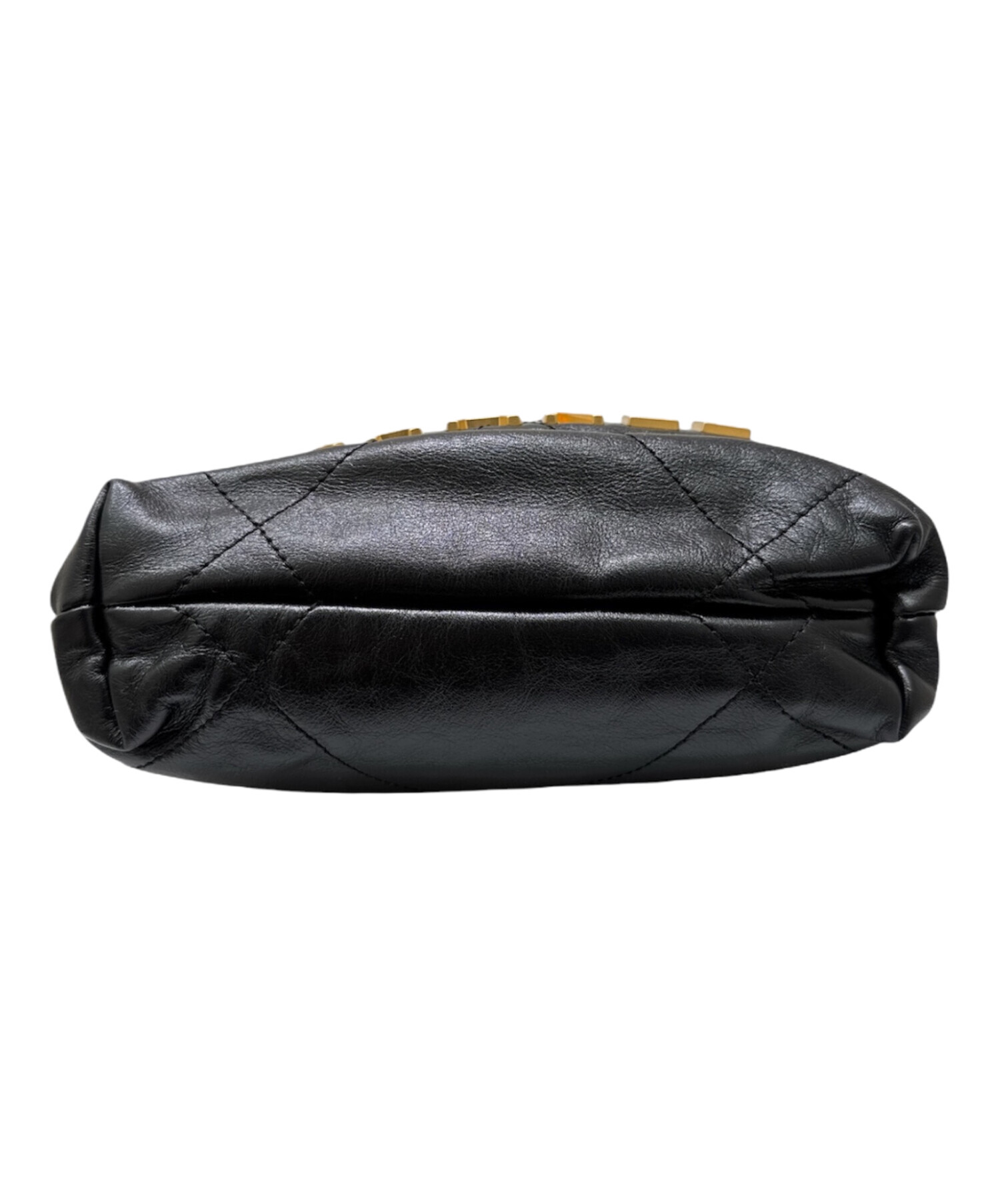 中古・古着通販】CHANEL (シャネル) シャネル22 ミニ ブラック サイズ