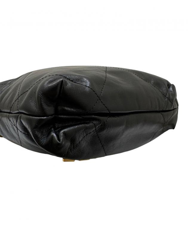 中古・古着通販】CHANEL (シャネル) シャネル22 ミニ ブラック サイズ