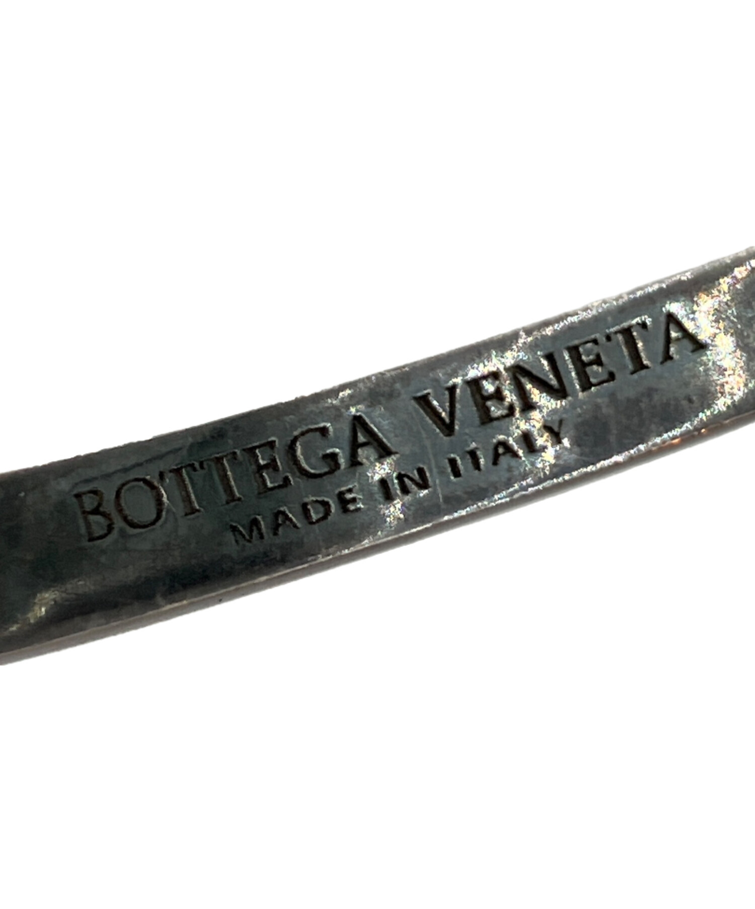 Bottega Veneta シルバー バングル 中古・古着通販】BOTTEGA VENETA (ボッテガベネタ) シルバーバングル
