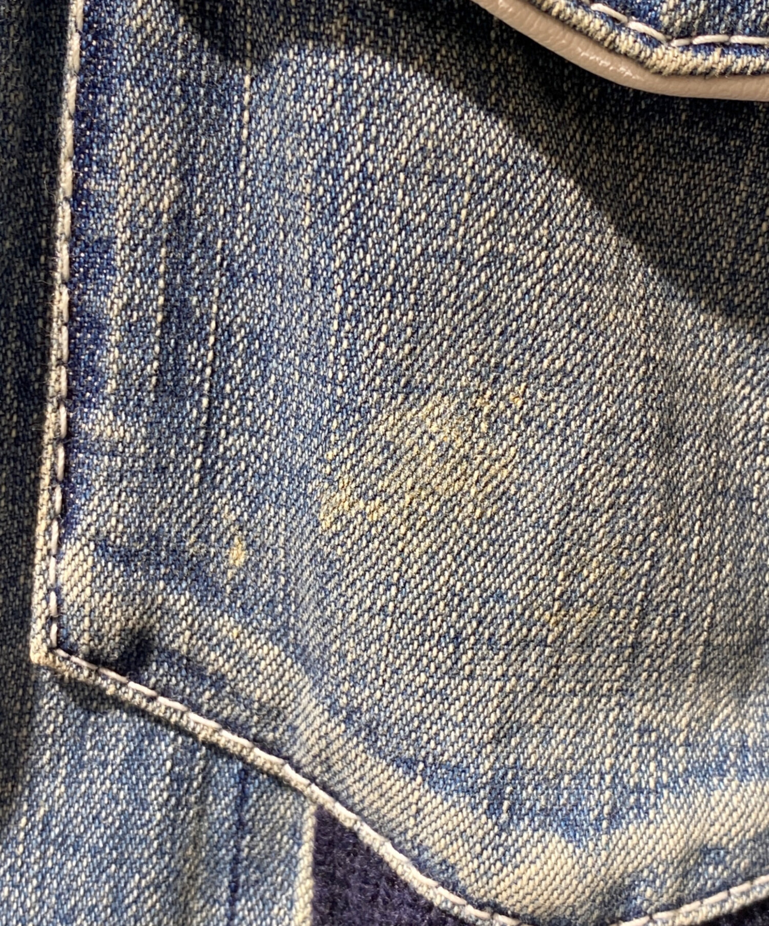 中古・古着通販】sacai (サカイ) デニム×ニット ドッキングワンピース 中古・古着通販】sacai (サカイ) デニム×ニット ドッキングワンピース