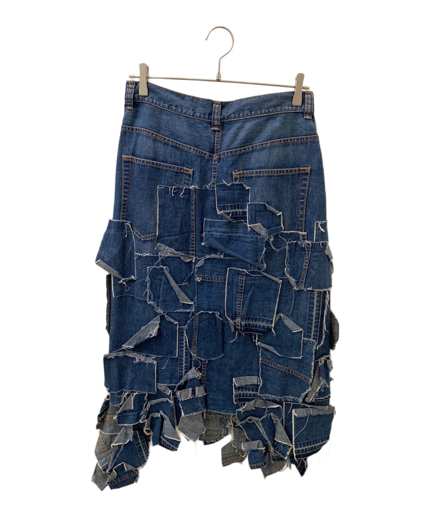 中古・古着通販】sacai (サカイ) デニムスカート インディゴ サイズ:2