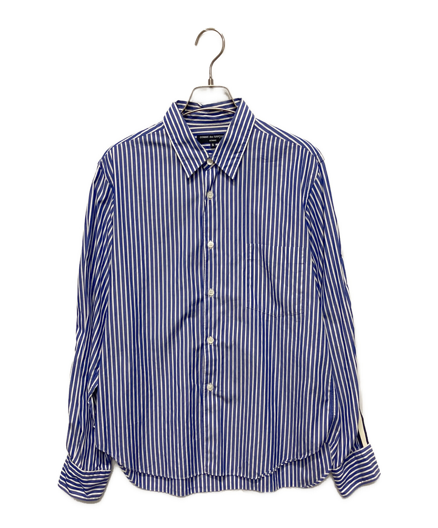 COMME des GARCONS HOMME 切替長袖シャツ　サイズS 中古・古着通販】COMME des GARCONS HOMME (コムデギャルソン オム