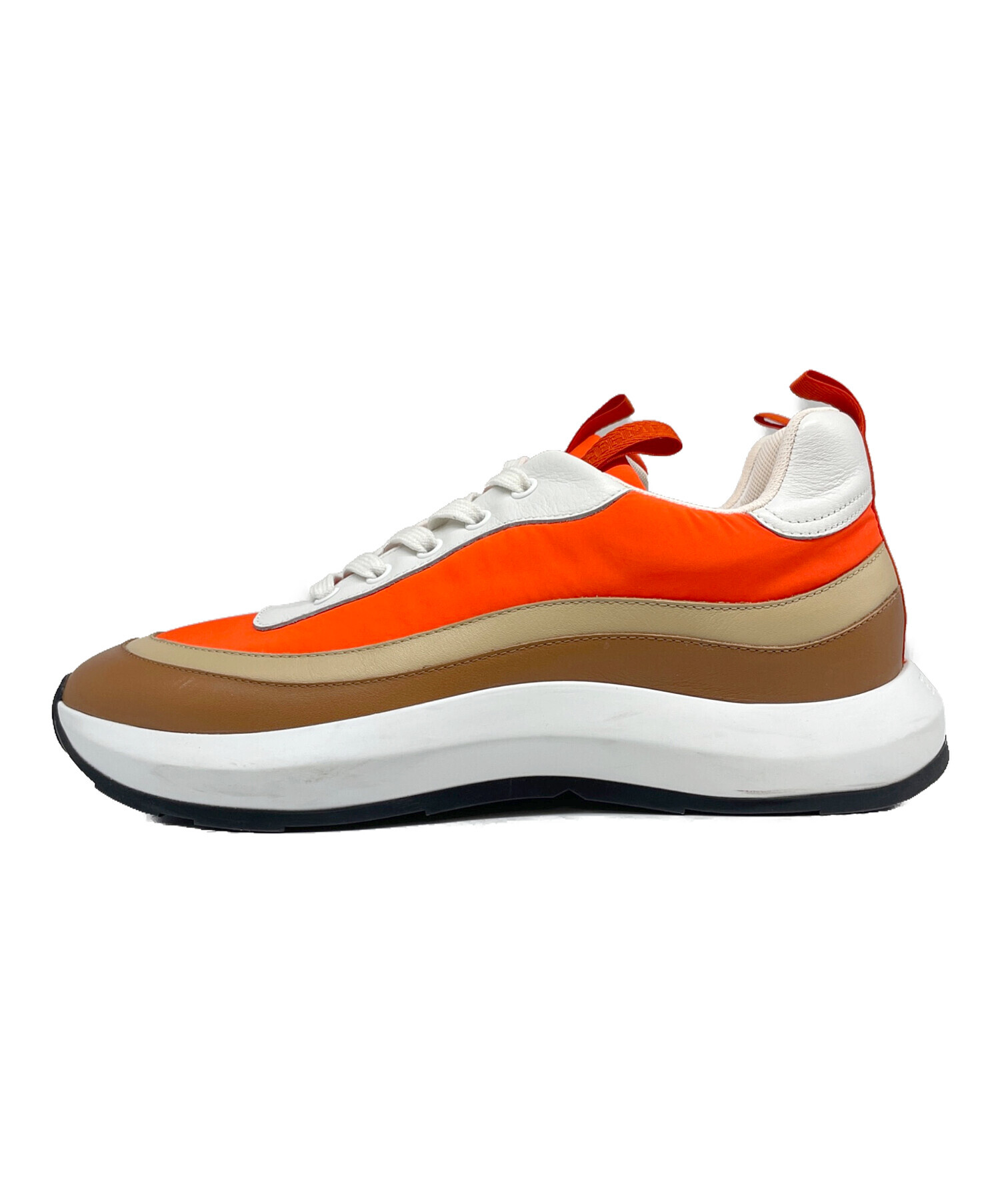 中古・古着通販】HERMES (エルメス) グラム/スニーカー オレンジ