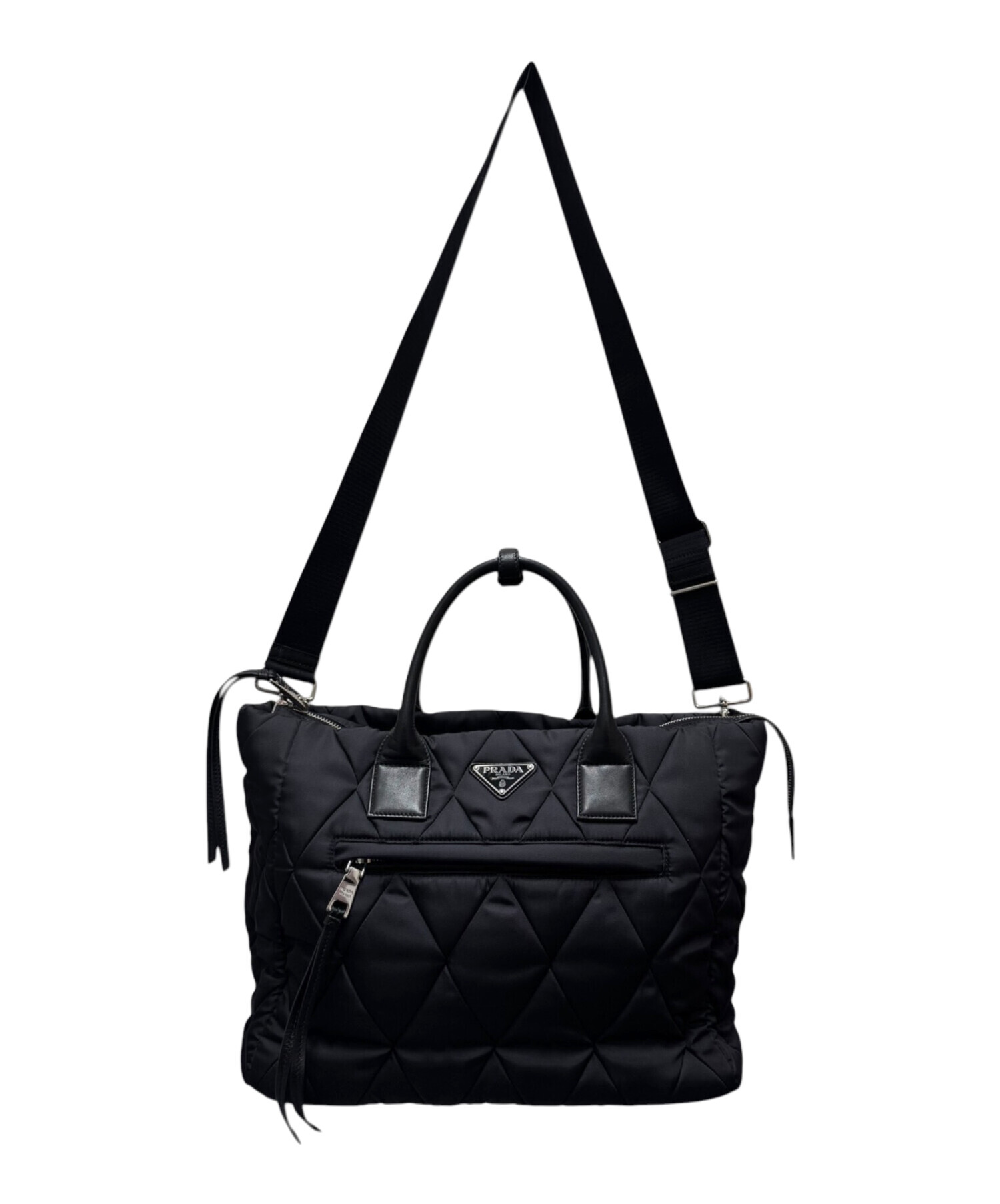 中古・古着通販】PRADA (プラダ) 2WAYキルティングトートバッグ/1BG160