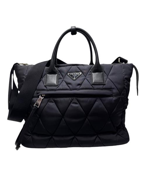 PRADA キルティング トートバッグ 中古・古着通販】PRADA (プラダ) 2WAYキルティングトートバッグ/1BG160