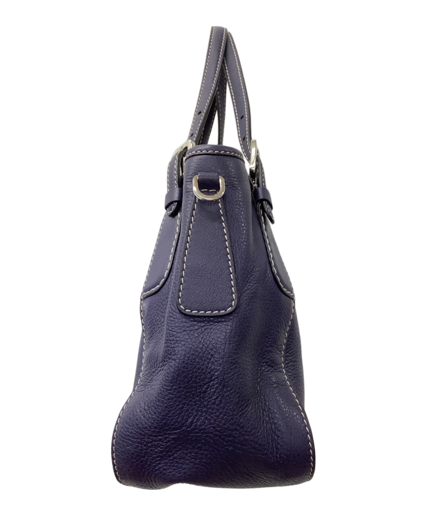 中古・古着通販】TOD'S (トッズ) G-line 2WAYバッグ ネイビー