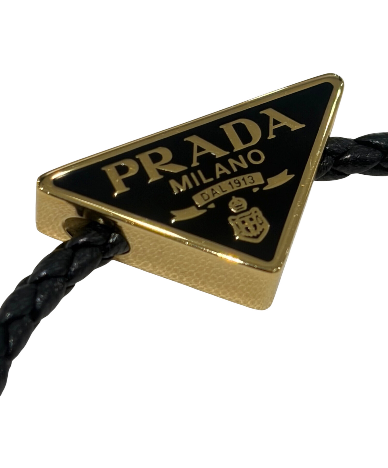中古・古着通販】PRADA (プラダ) トライアングルロゴ ブレスレット