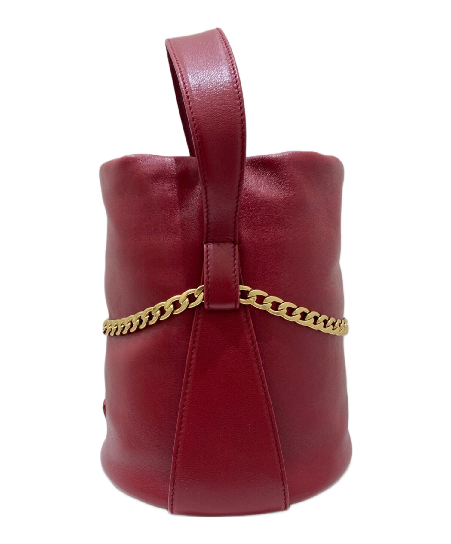 中古・古着通販】PRADA (プラダ) プチ サックRe-Nylon xナッパレザー