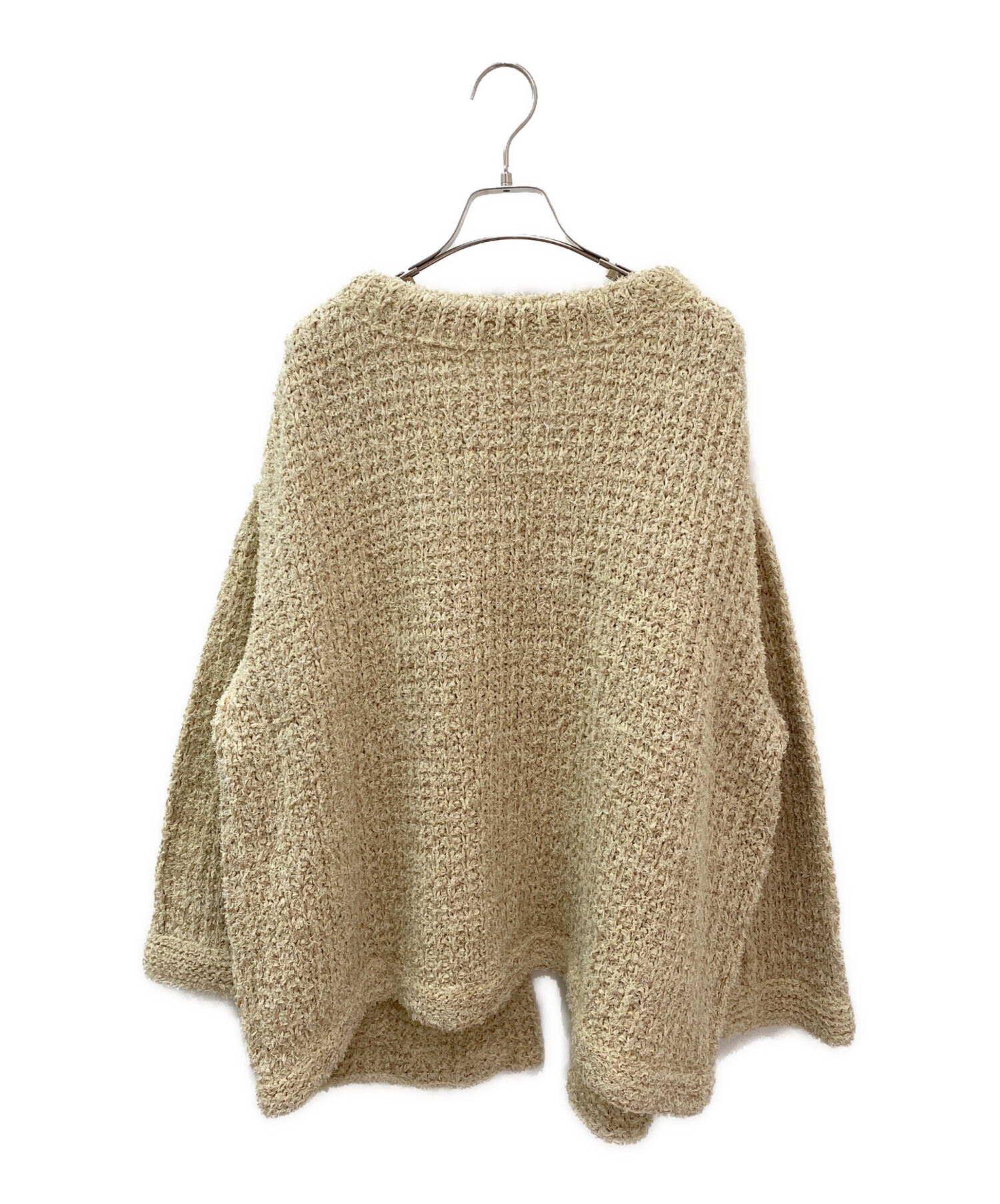 【美品】マルジェラ　メンズニットカーディガン　ベージュ　サイズS 中古・古着通販】Maison Margiela (メゾンマルジェラ) ニット