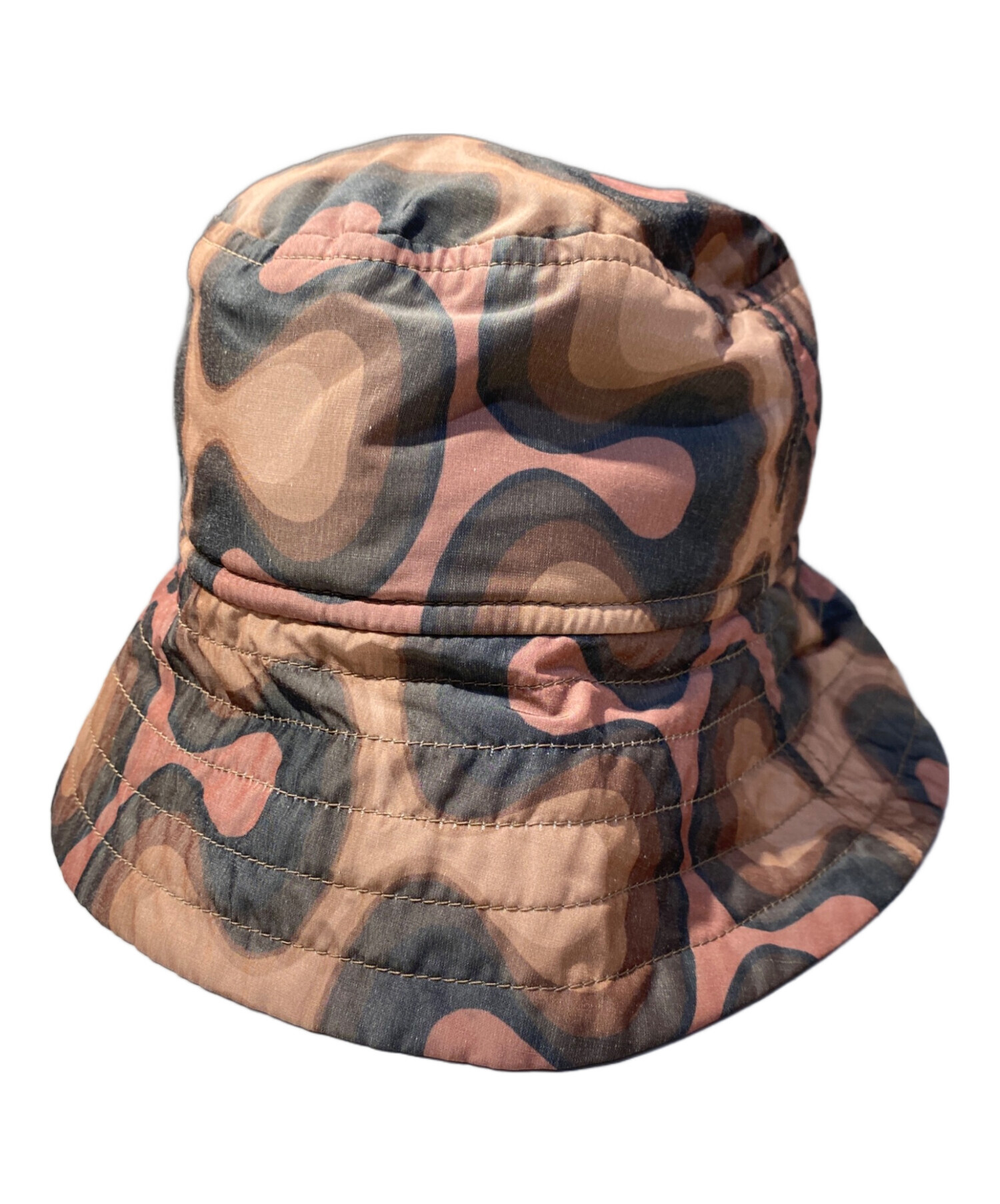 DRIES VAN NOTEN バケットハット 幾何学柄 ドリスヴァンノッテン 中古・古着通販】DRIES VAN NOTEN (ドリスヴァンノッテン) GILLY