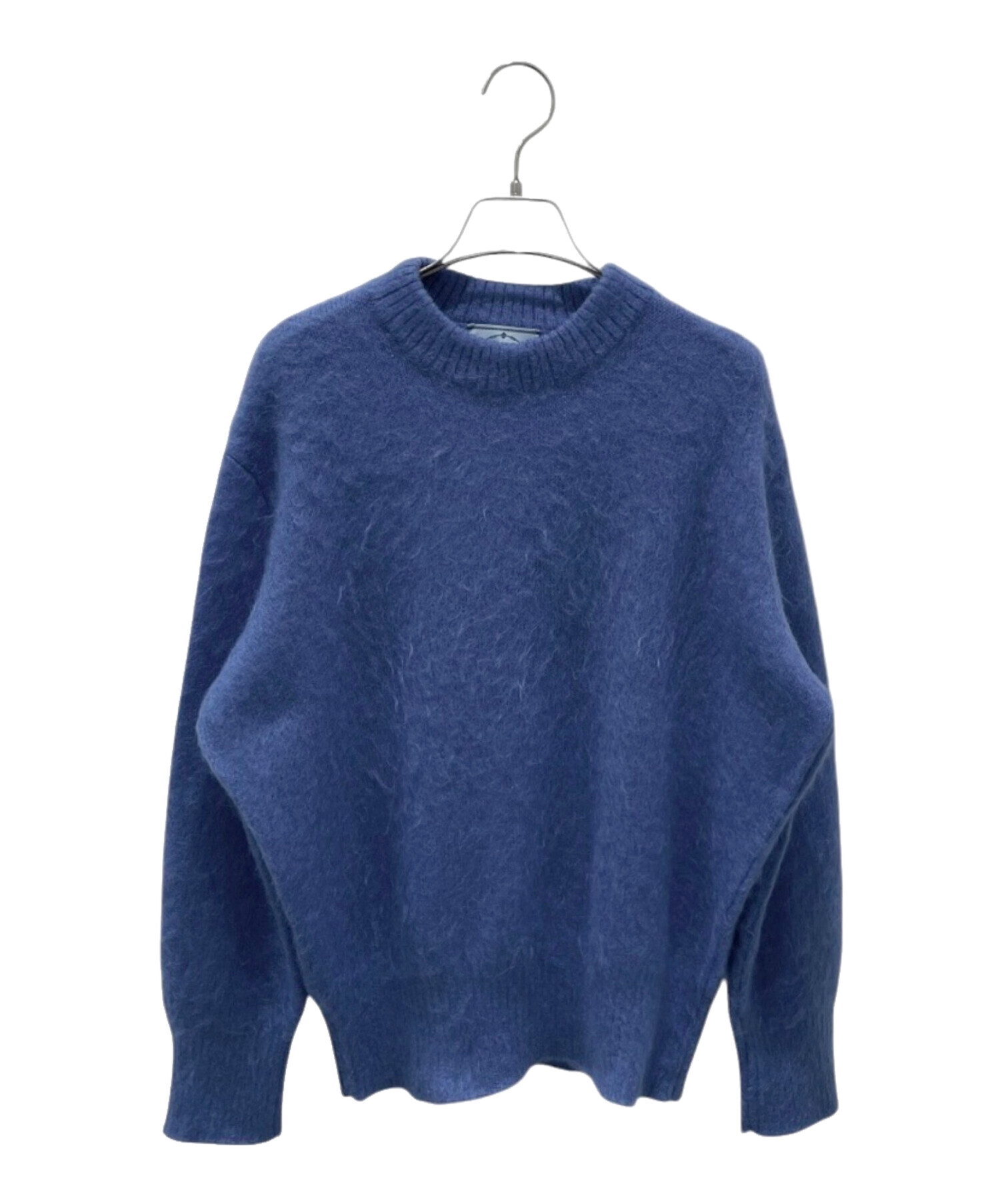 中古・古着通販】PRADA (プラダ) モヘアニット スカイブルー 中古・古着通販】PRADA (プラダ) モヘアニット スカイブルー