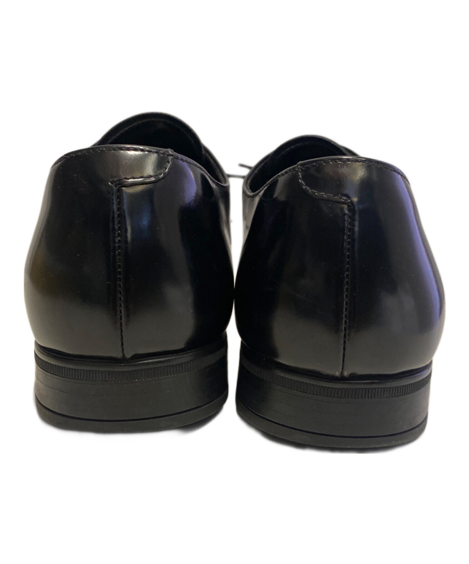 中古・古着通販】PRADA (プラダ) プレーントゥシューズ ブラック
