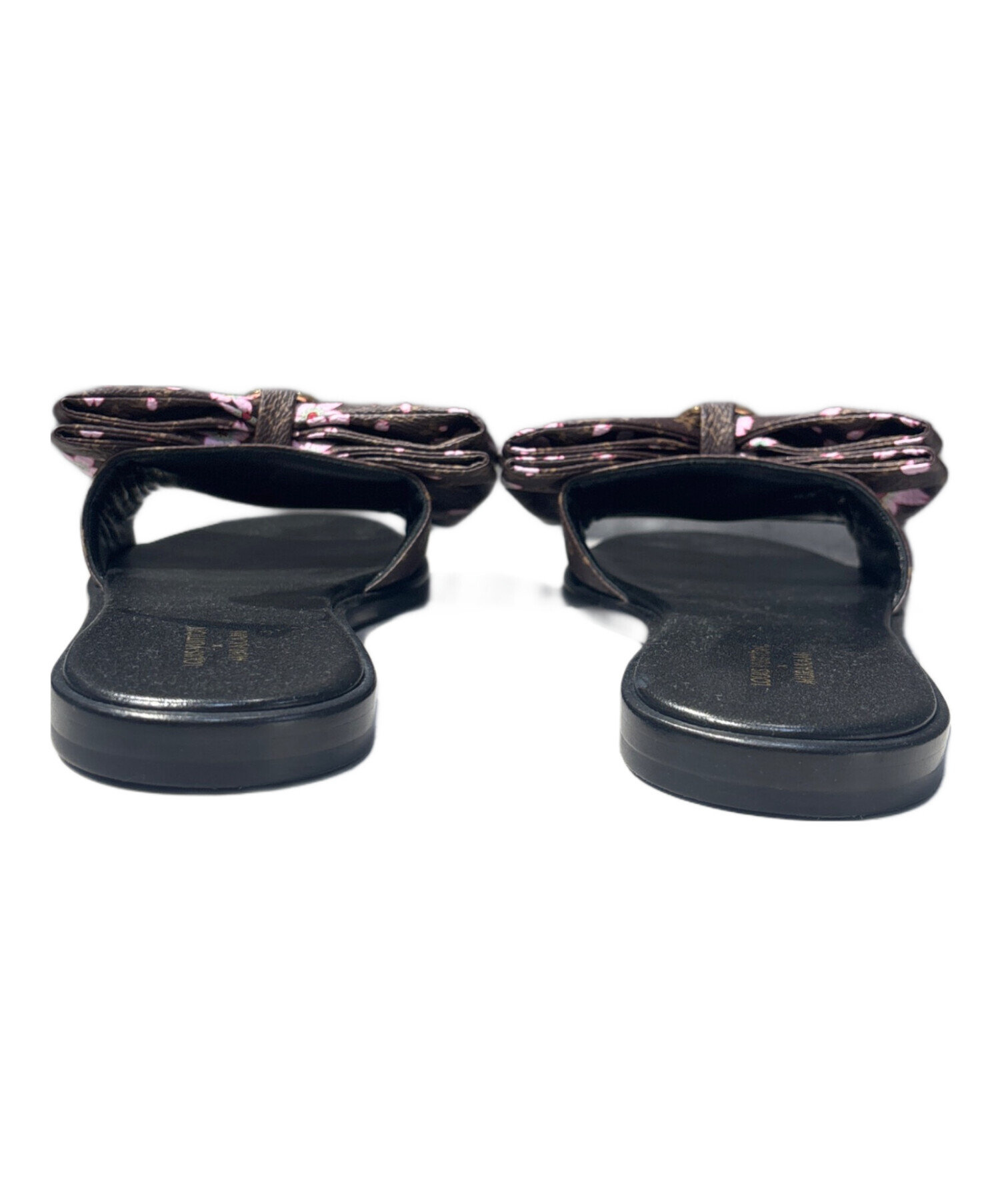 未使用/裏張り済み　LOUIS VUITTON トングサンダル モノグラム　38 中古・古着通販】LOUIS VUITTON 村上隆 Louis Vuitton x Takashi
