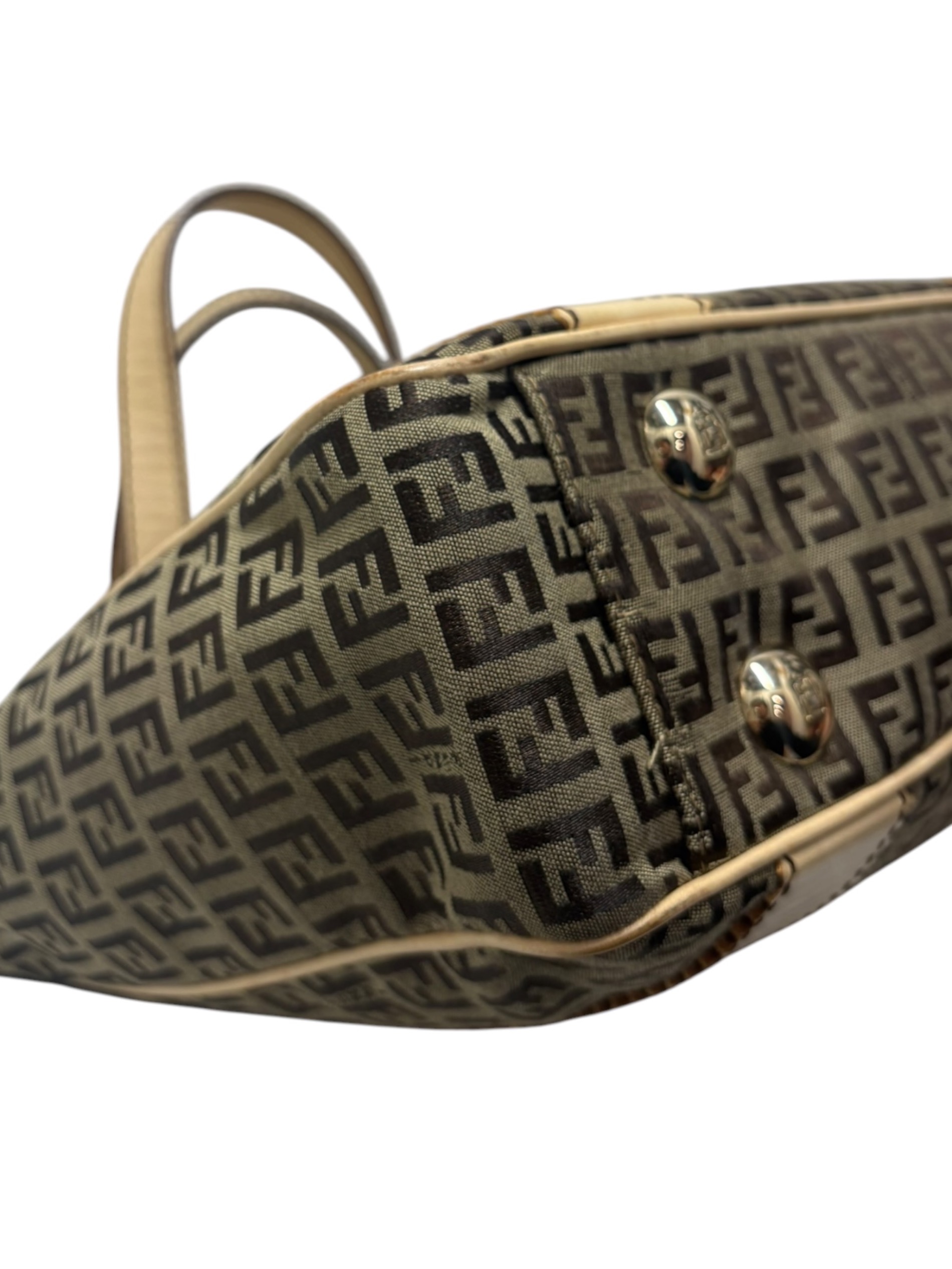 中古・古着通販】FENDI (フェンディ) トートバッグ/8BH161 ベージュ