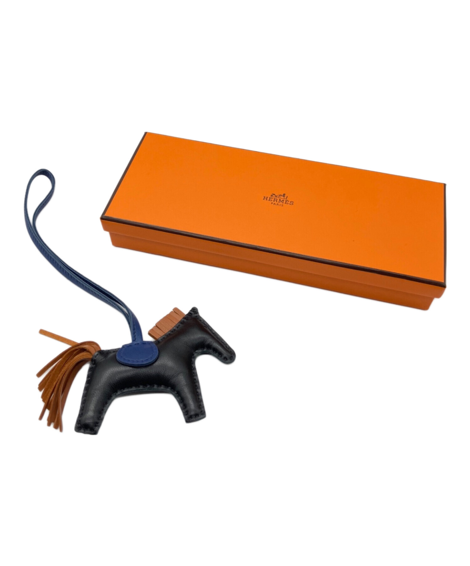 値上げ前新品未使用　購入直　ロデオ　エルメスPM 中古・古着通販】HERMES (エルメス) ロデオPM/バッグチャーム ノワール