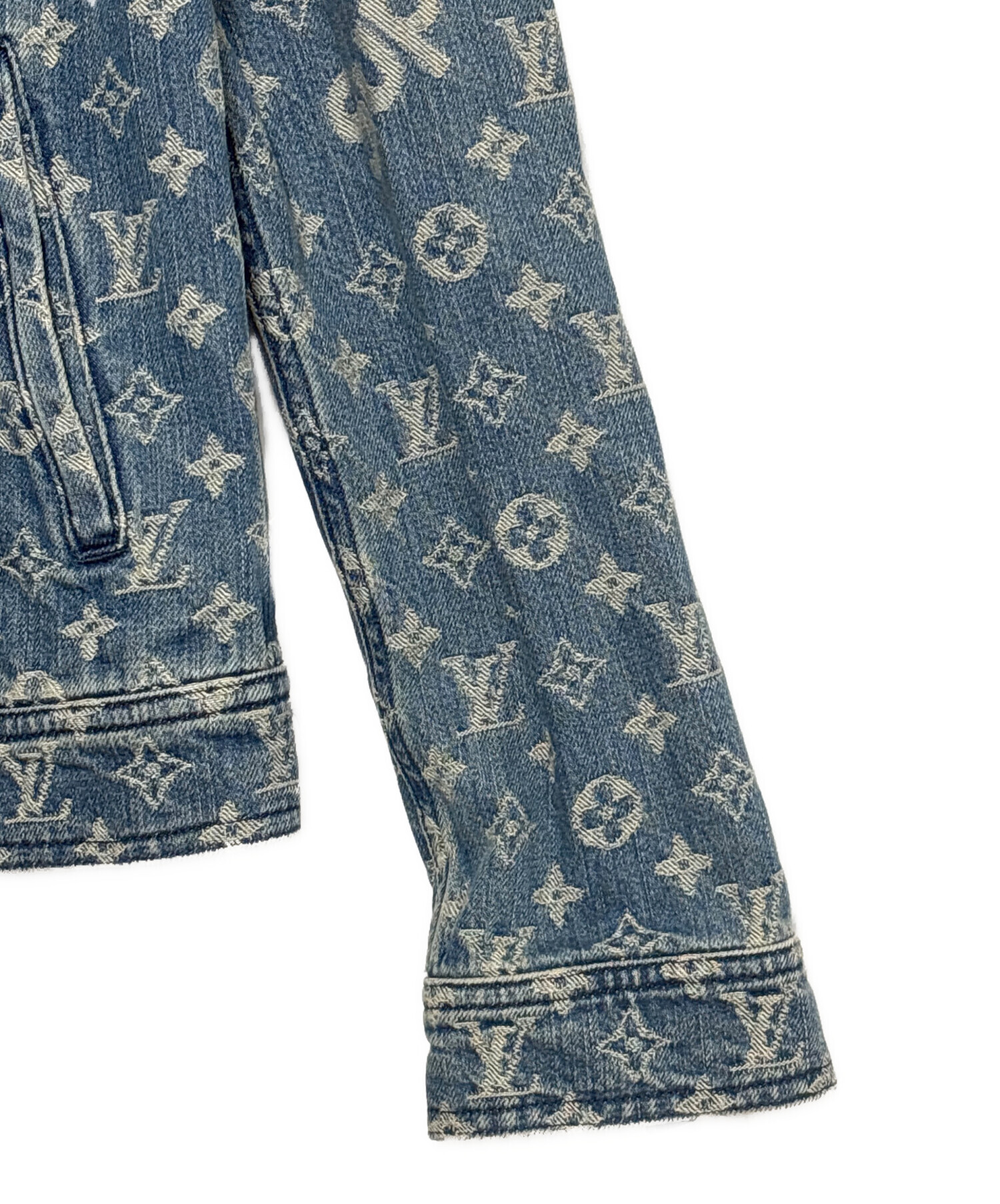 ルイ・ヴィトン×シュプリーム デニムジャケット 中古・古着通販】LOUIS VUITTON (ルイ ヴィトン) SUPREME