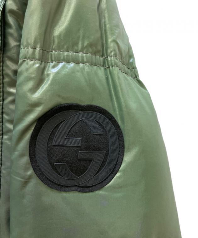 中古・古着通販】GUCCI (グッチ) ダウンジャケット オリーブ サイズ:44