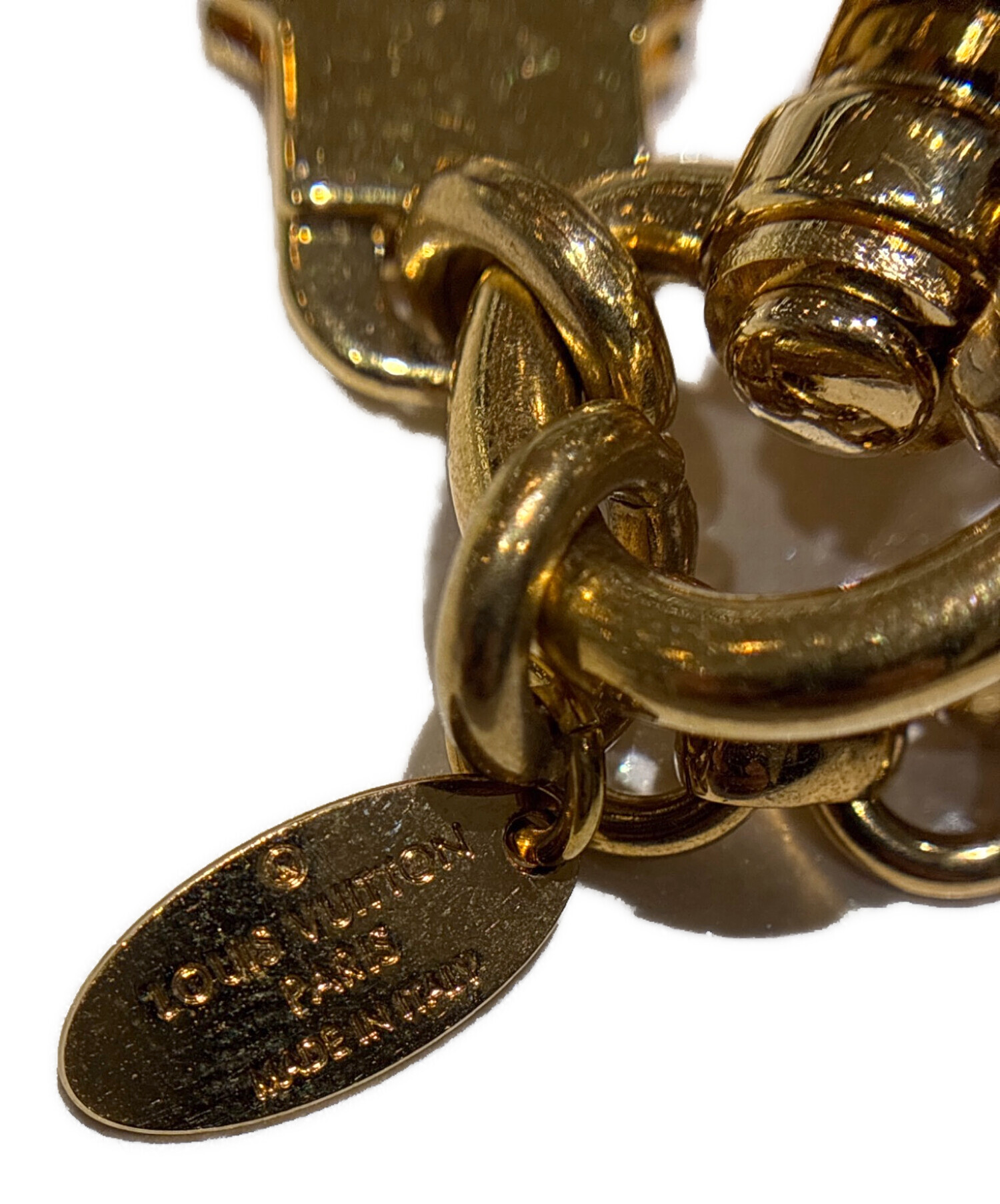 LOUIS VUITTON ポルトクレ コンフィダンス　キーリング　 べっ甲 中古・古着通販】LOUIS VUITTON (ルイ ヴィトン) ポルトクレ コンフィ