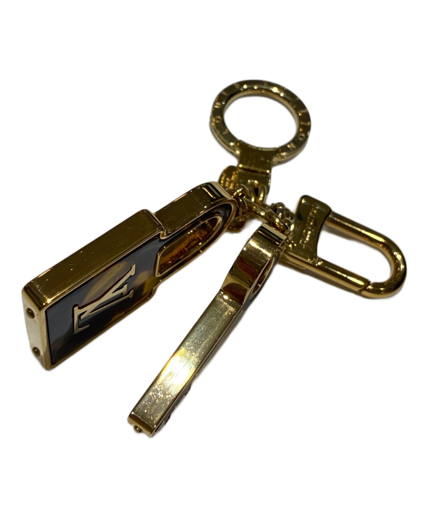 LOUIS VUITTON ポルトクレ コンフィダンス　キーリング　 べっ甲 中古・古着通販】LOUIS VUITTON (ルイ ヴィトン) ポルトクレ コンフィ