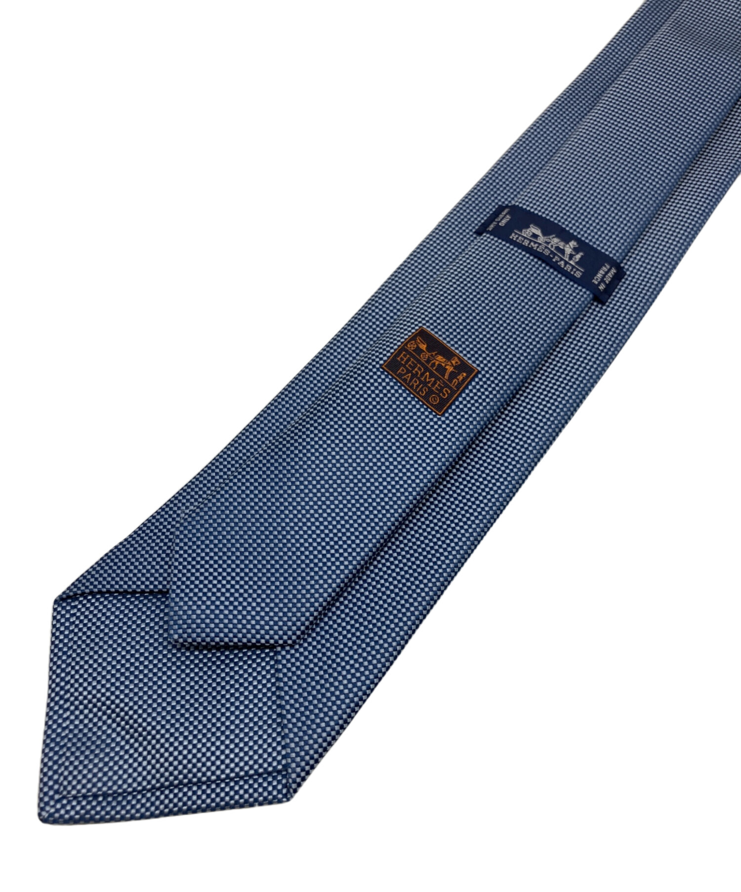 中古・古着通販】HERMES (エルメス) ネクタイ ネイビー サイズ:不明