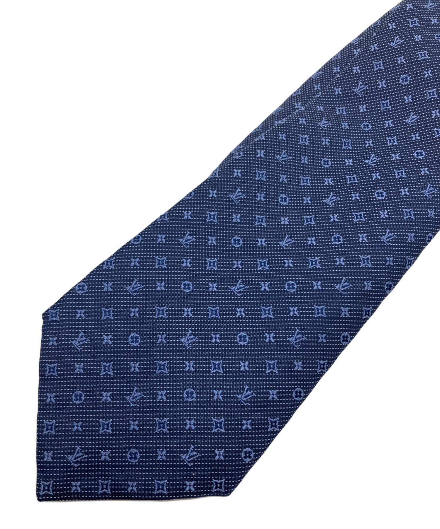 中古・古着通販】LOUIS VUITTON (ルイ ヴィトン) ネクタイ ブルー