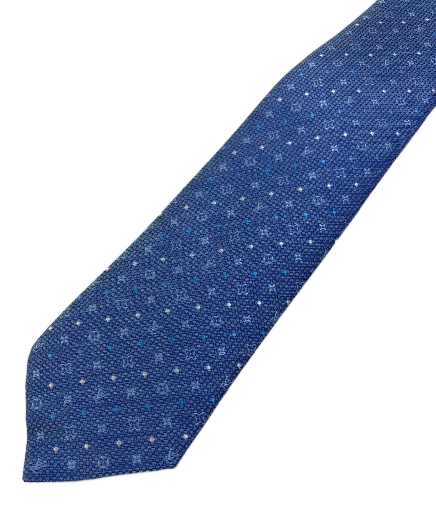 中古・古着通販】LOUIS VUITTON (ルイ ヴィトン) ネクタイ ブルー