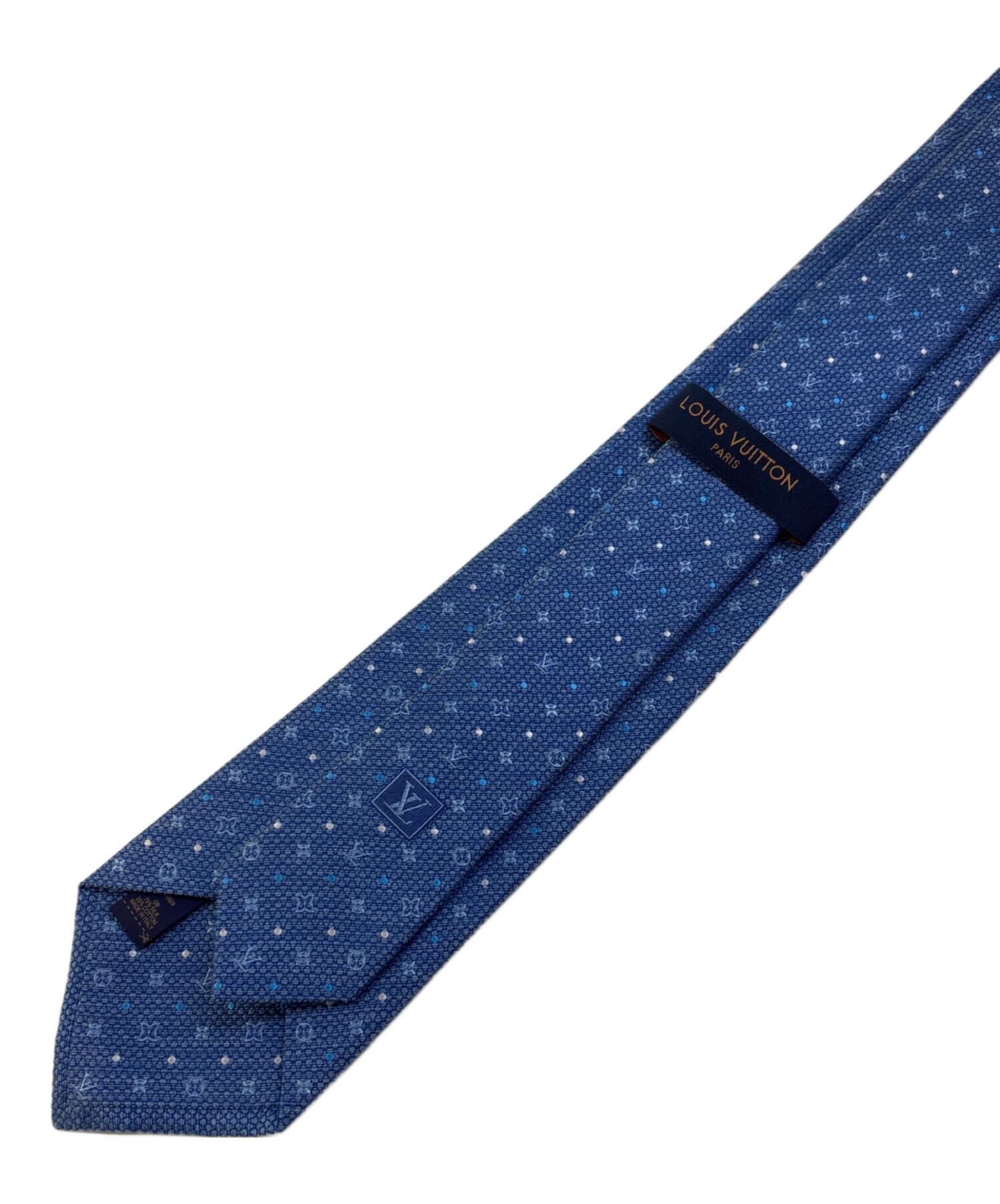 中古・古着通販】LOUIS VUITTON (ルイ ヴィトン) ネクタイ ブルー