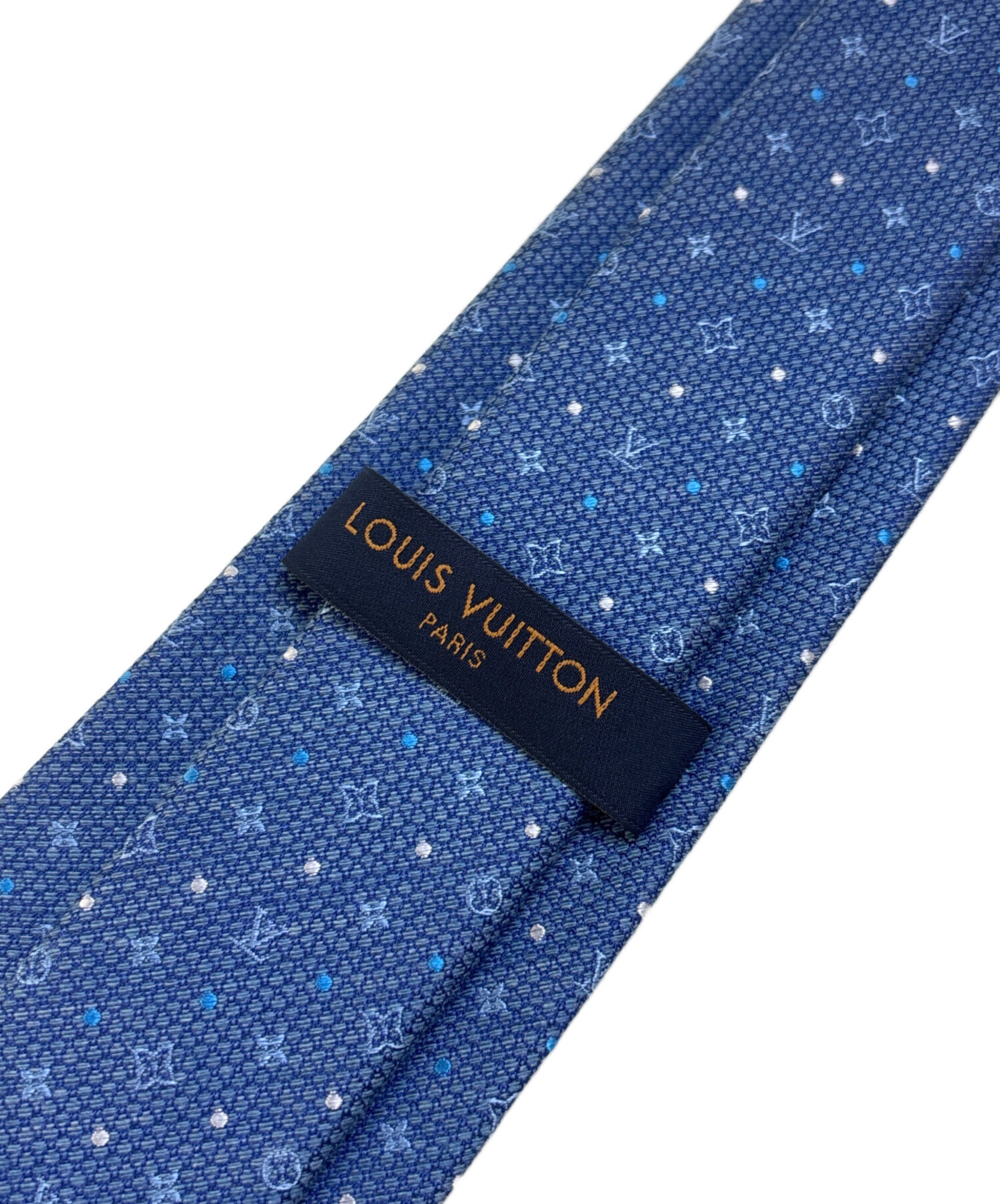 中古・古着通販】LOUIS VUITTON (ルイ ヴィトン) ネクタイ ブルー