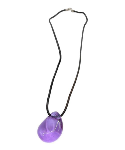 中古・古着通販】Baccarat (バカラ) ネックレス パープル｜ブランド 