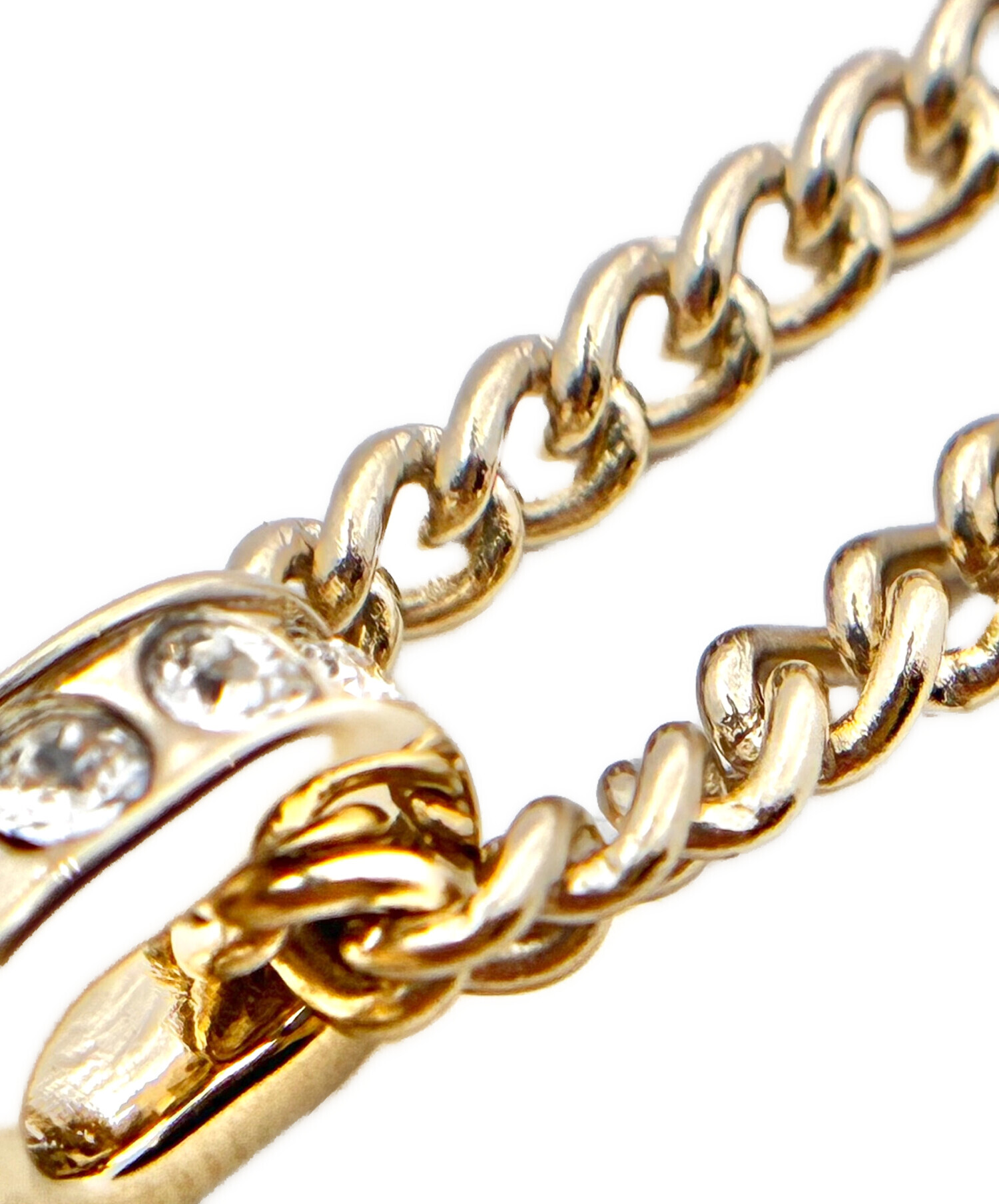 中古・古着通販】CHANEL (シャネル) Denim Flower Bracelet デニム