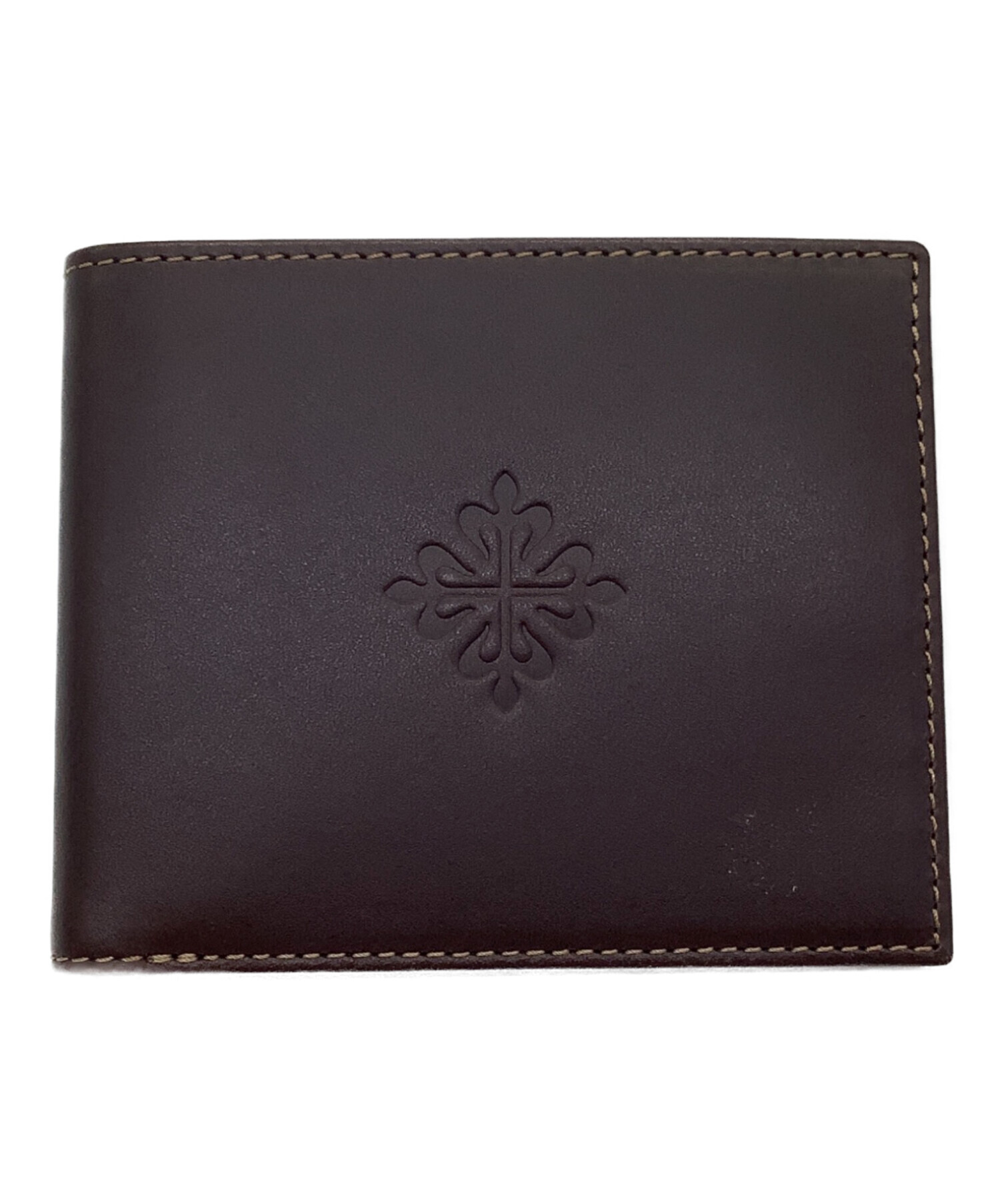 PATEK PHILIPPE パテックフィリップ　財布　ブラウン 中古・古着通販】PATEK PHILIPPE (パテックフィリップ) 2つ折り財布