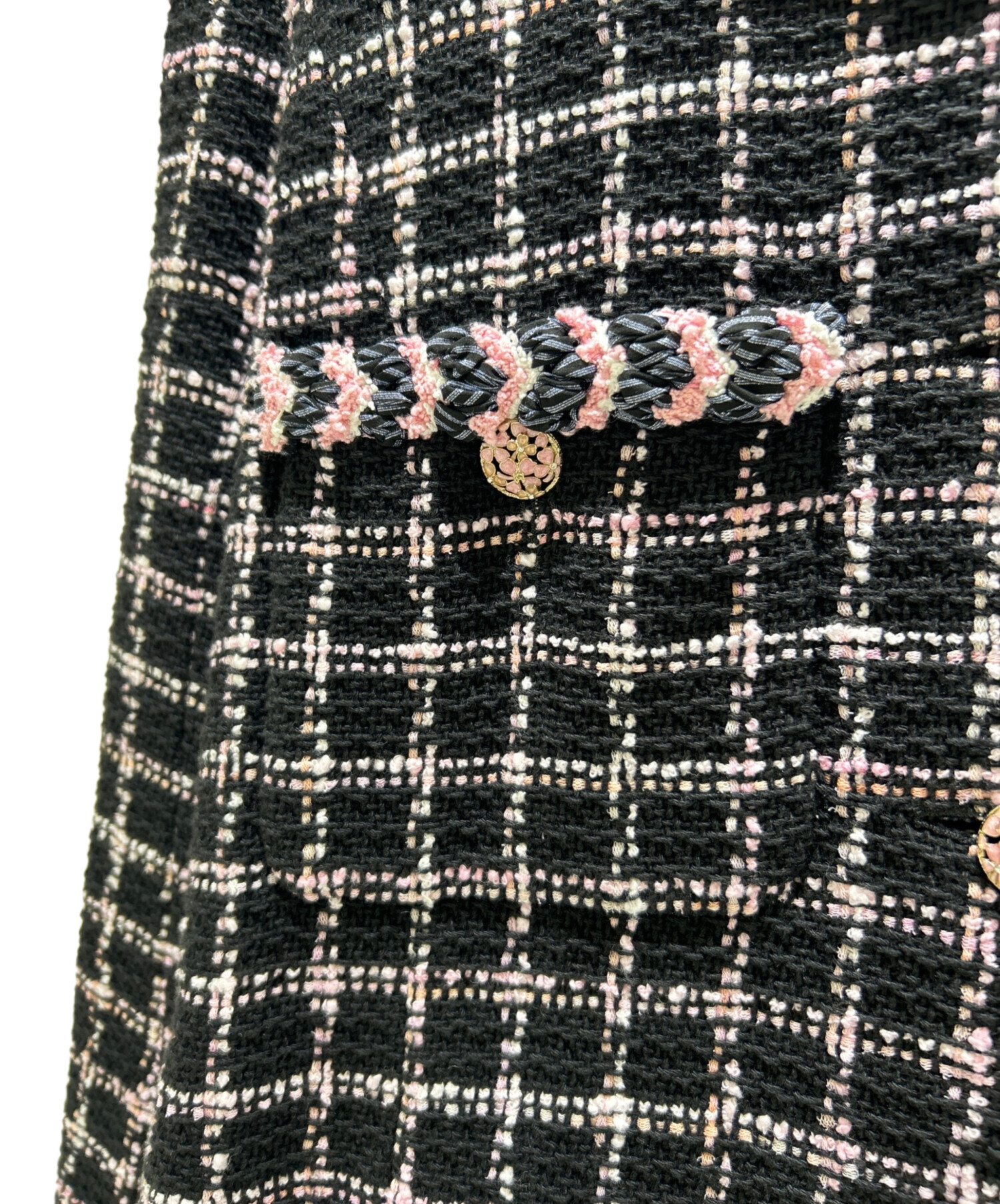 中古・古着通販】CHANEL (シャネル) 24AW LOOK30 Coco Tweed Coat/ココ