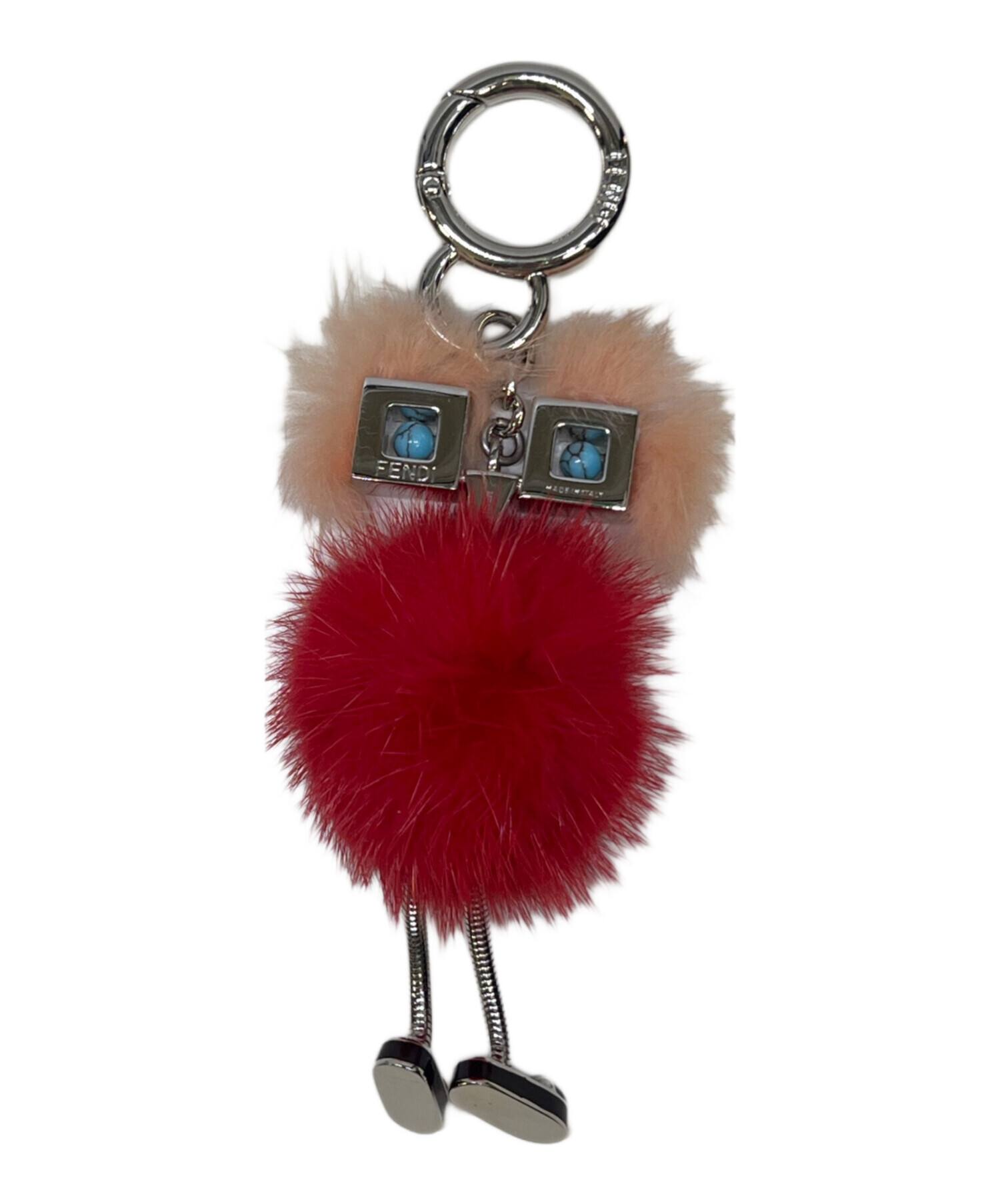 フェンディ　ポンポンチャーム 中古・古着通販】FENDI (フェンディ) ポンポンチャーム ピンク
