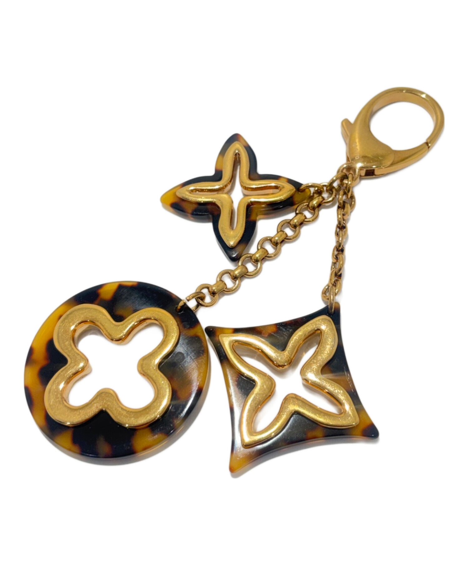 美品✨ルイヴィトン ビジューサック アンソレンス フラワー べっ甲 チャーム 中古・古着通販】LOUIS VUITTON (ルイ ヴィトン) ビジューサック